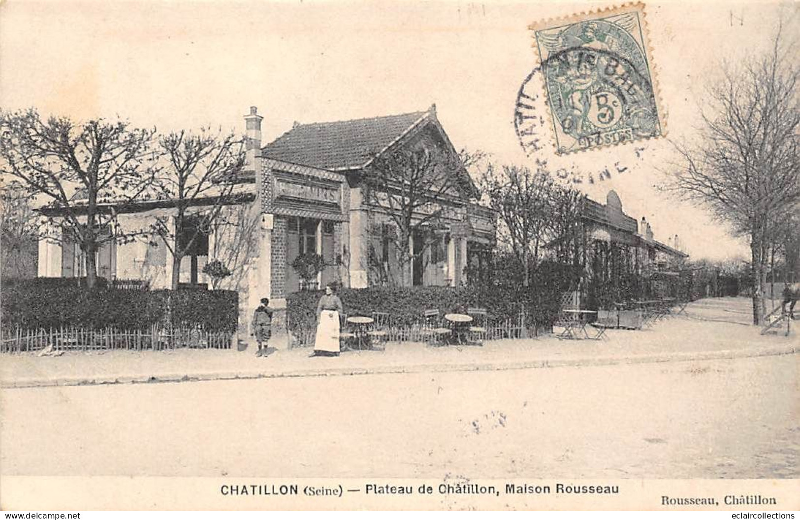 Châtillon       92          Plateau De Chatillon. Maison Rousseau           (voir Scan) - Châtillon