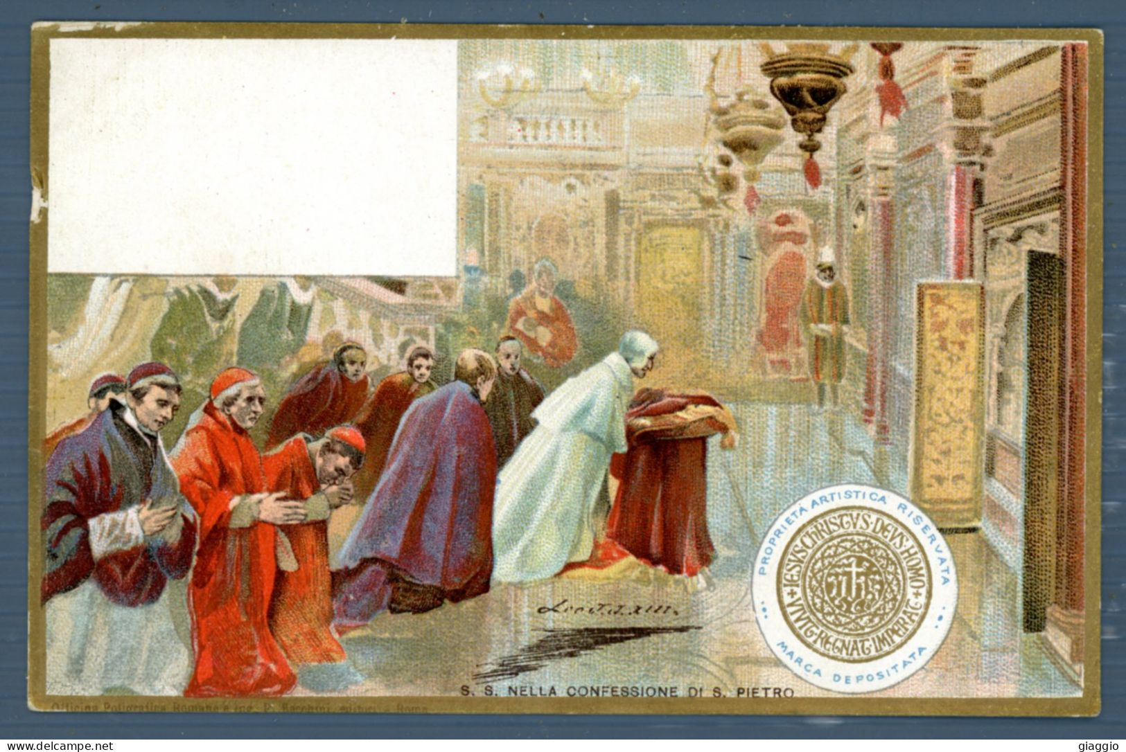 °°° Cartolina - N. 3090 S.s. Nella Confessione Di S. Pietro °°° - Vaticano