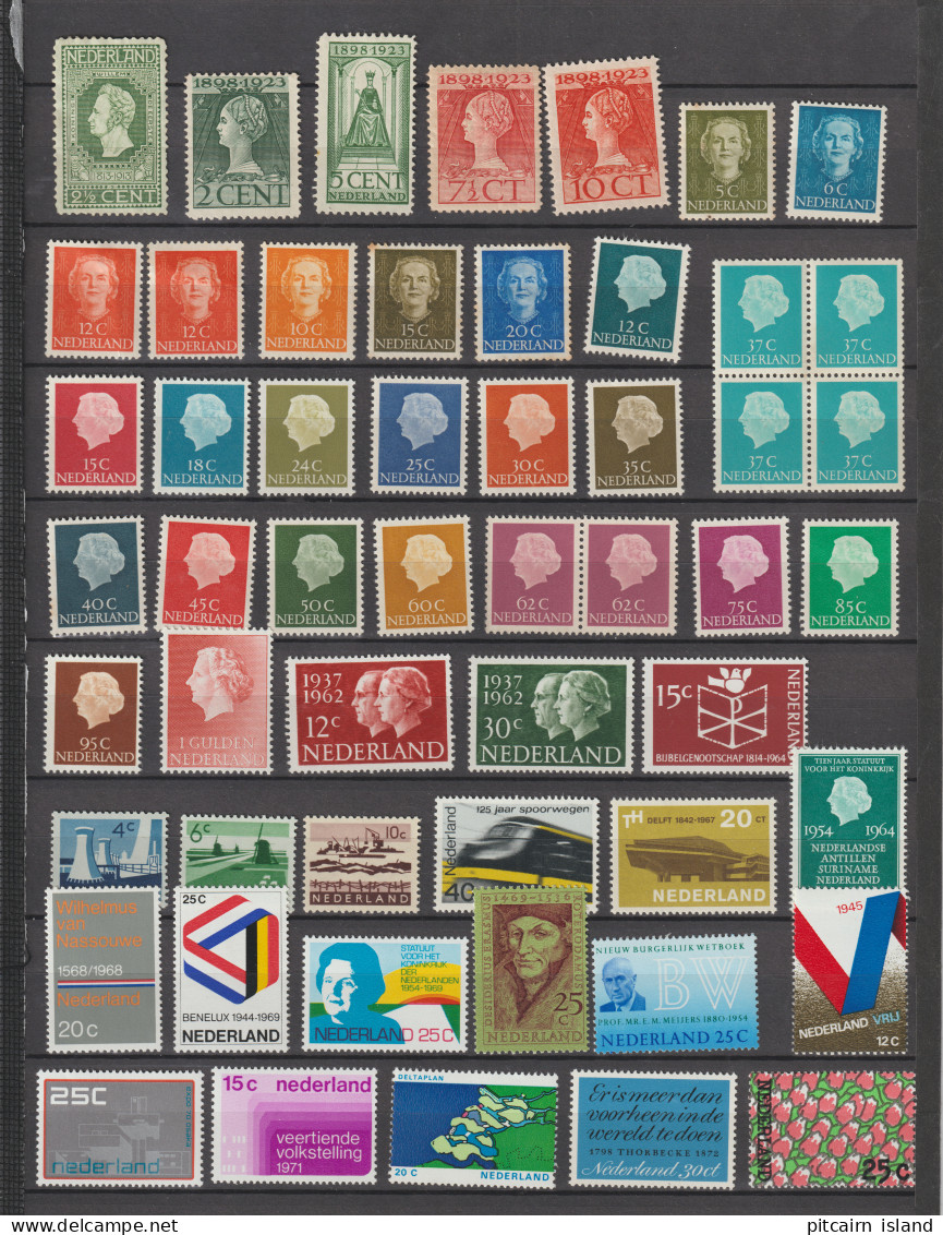 Nederland  87  Ongebruikte Zegels Meeste Postfris - Collections