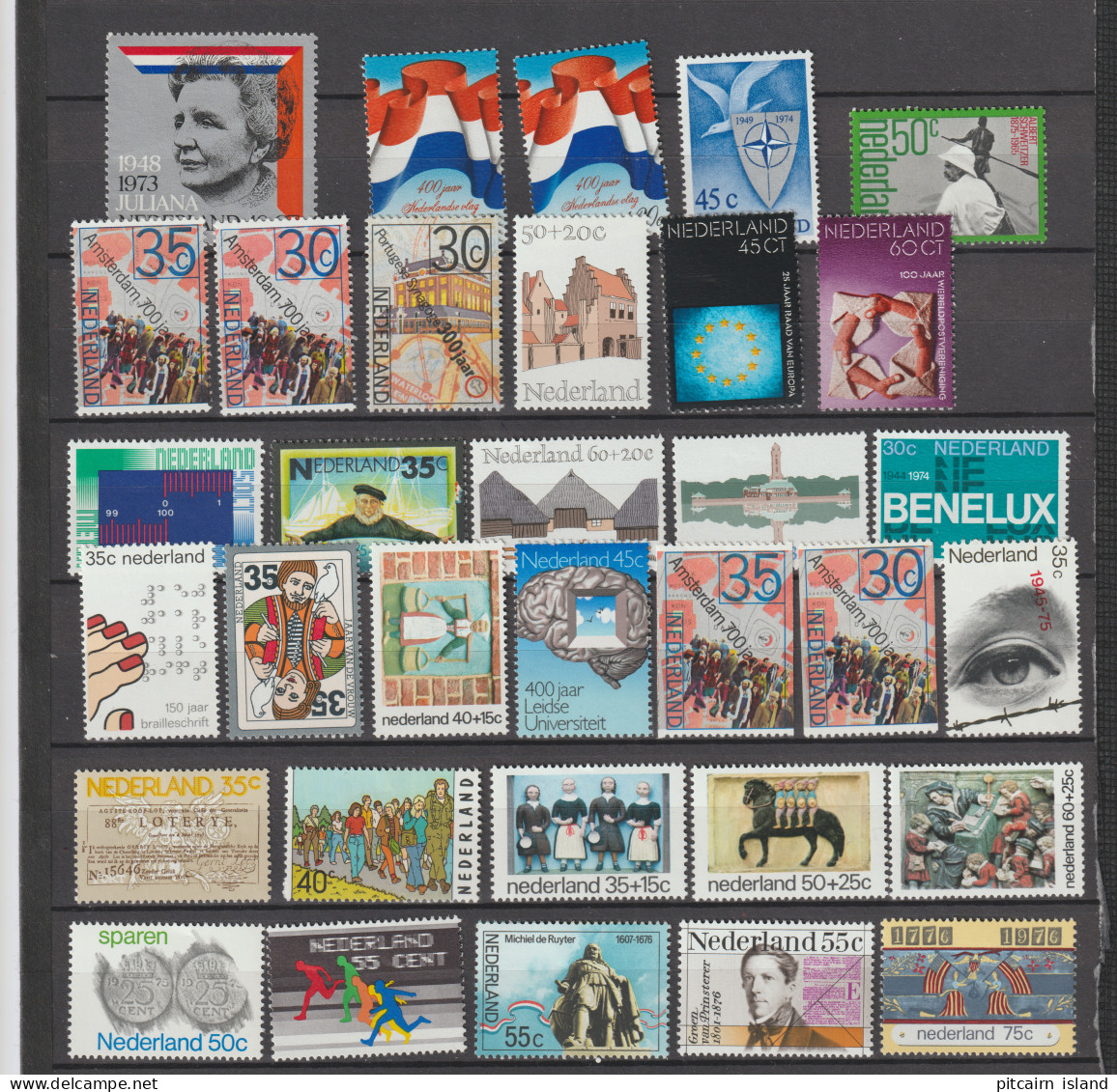 Nederland  87  Ongebruikte Zegels Meeste Postfris - Sammlungen