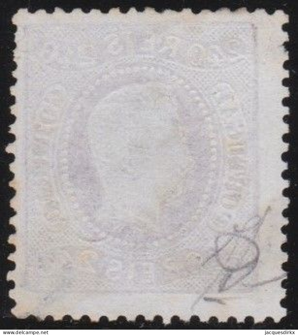 Portugal      .   Y&T      .     34  (2 Scans)    .     O      .     Cancelled - Used Stamps