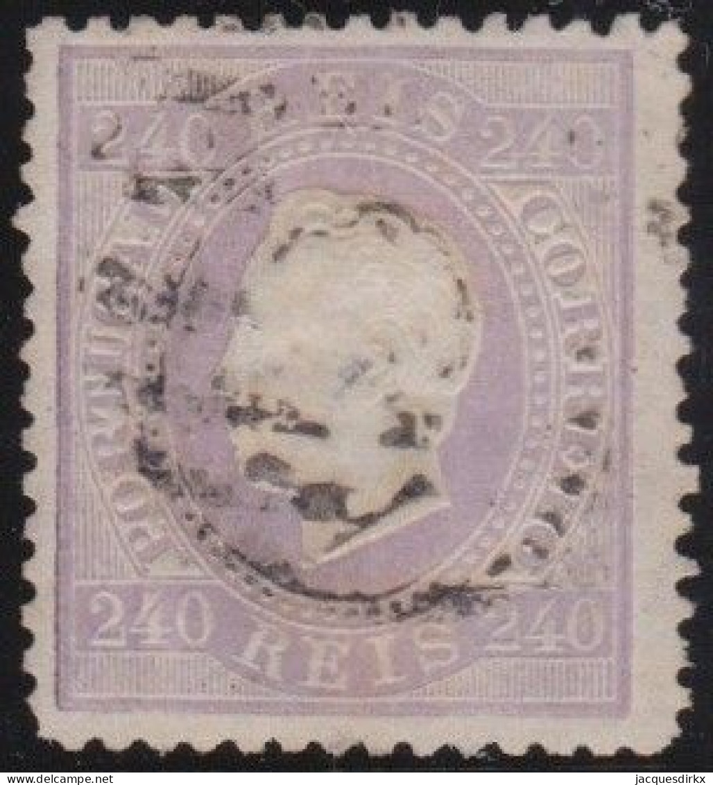 Portugal      .   Y&T         .     48  (2 Scans)    .     O      .     Cancelled - Used Stamps