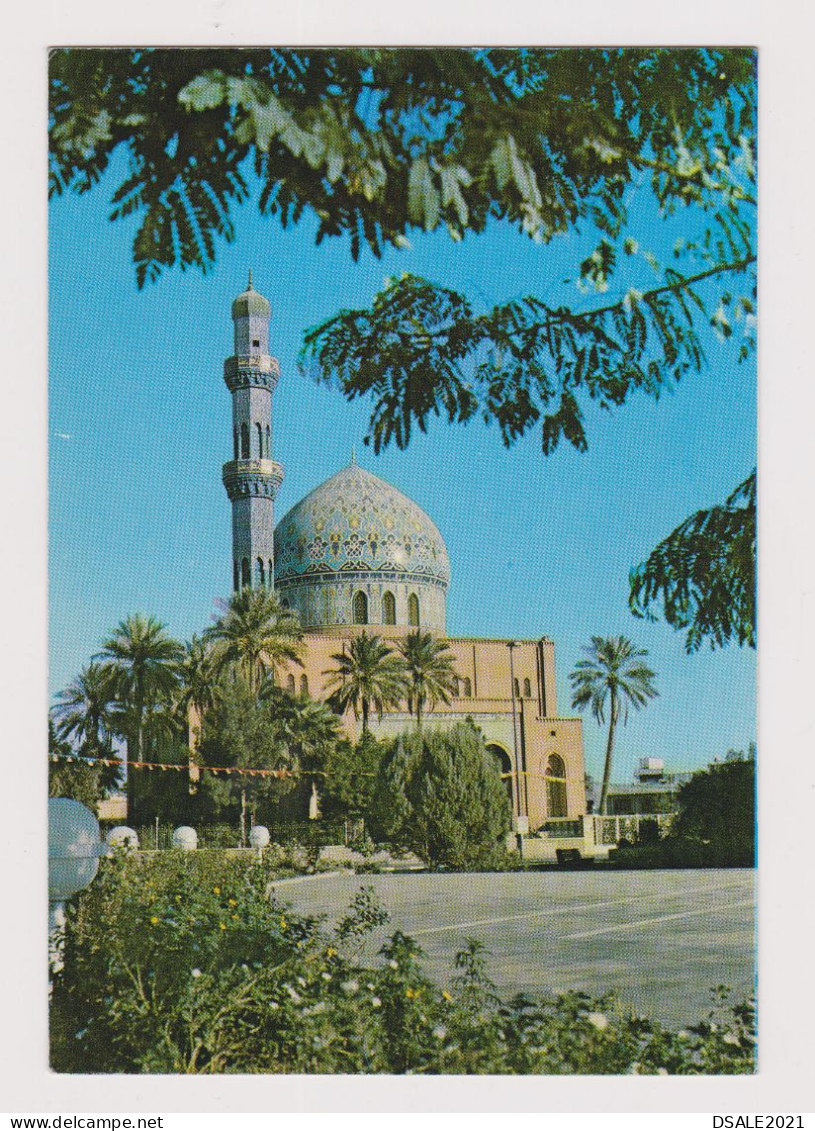 IRAQ BAGHDAD Martyr's Mosque, Buildings, Architecture, Vintage View Photo Postcard RPPc (66617) - Islam