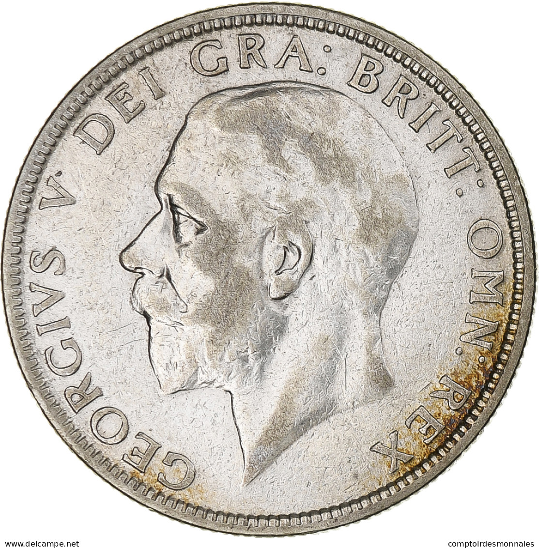 Grande-Bretagne, George V, Florin, Two Shillings, 1929, British Royal Mint, TTB - J. 1 Florin / 2 Schillings