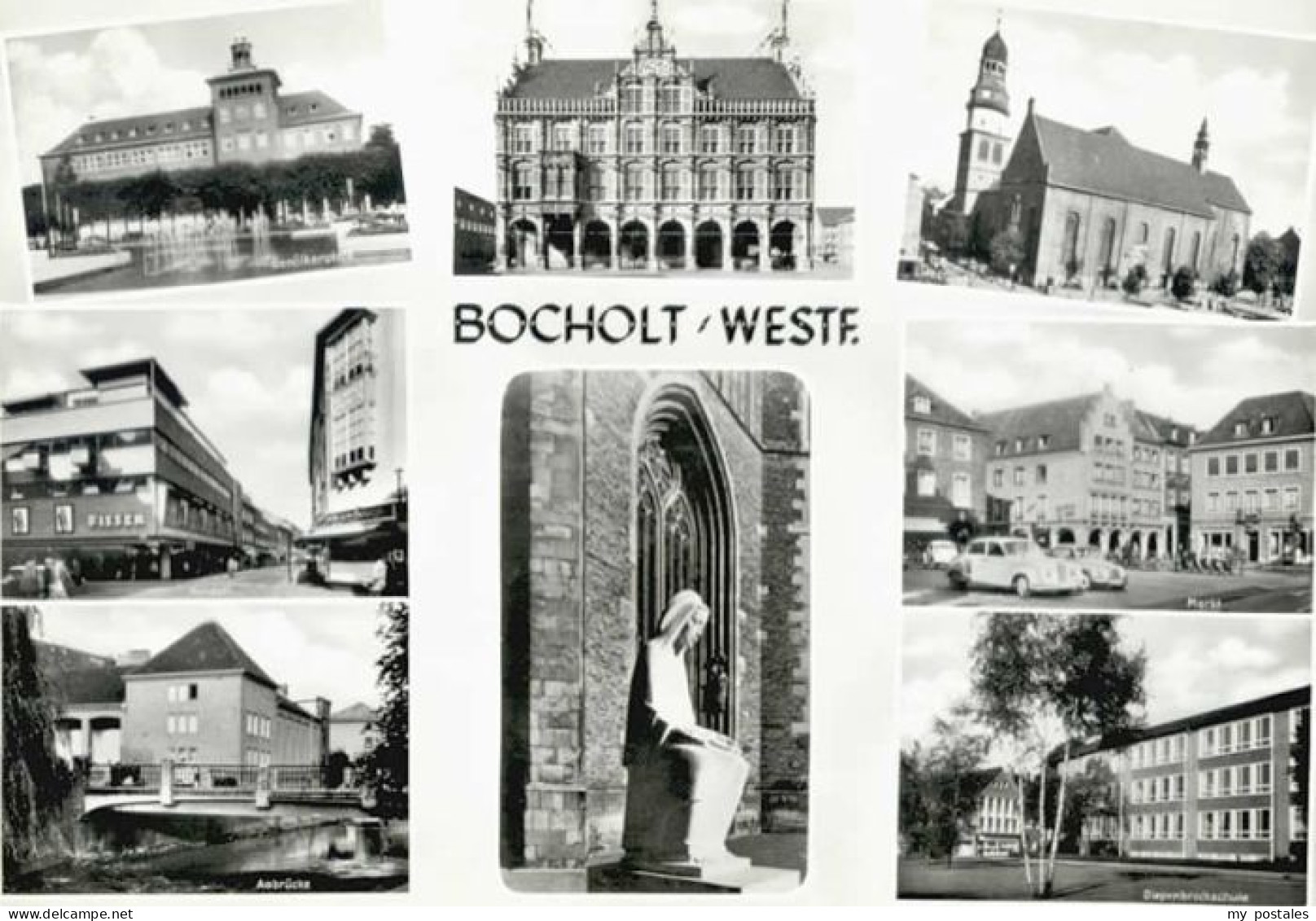 70135945 Bocholt Westfalen Bocholt Aabruecke Benoelkenplatz * Bocholt - Bocholt