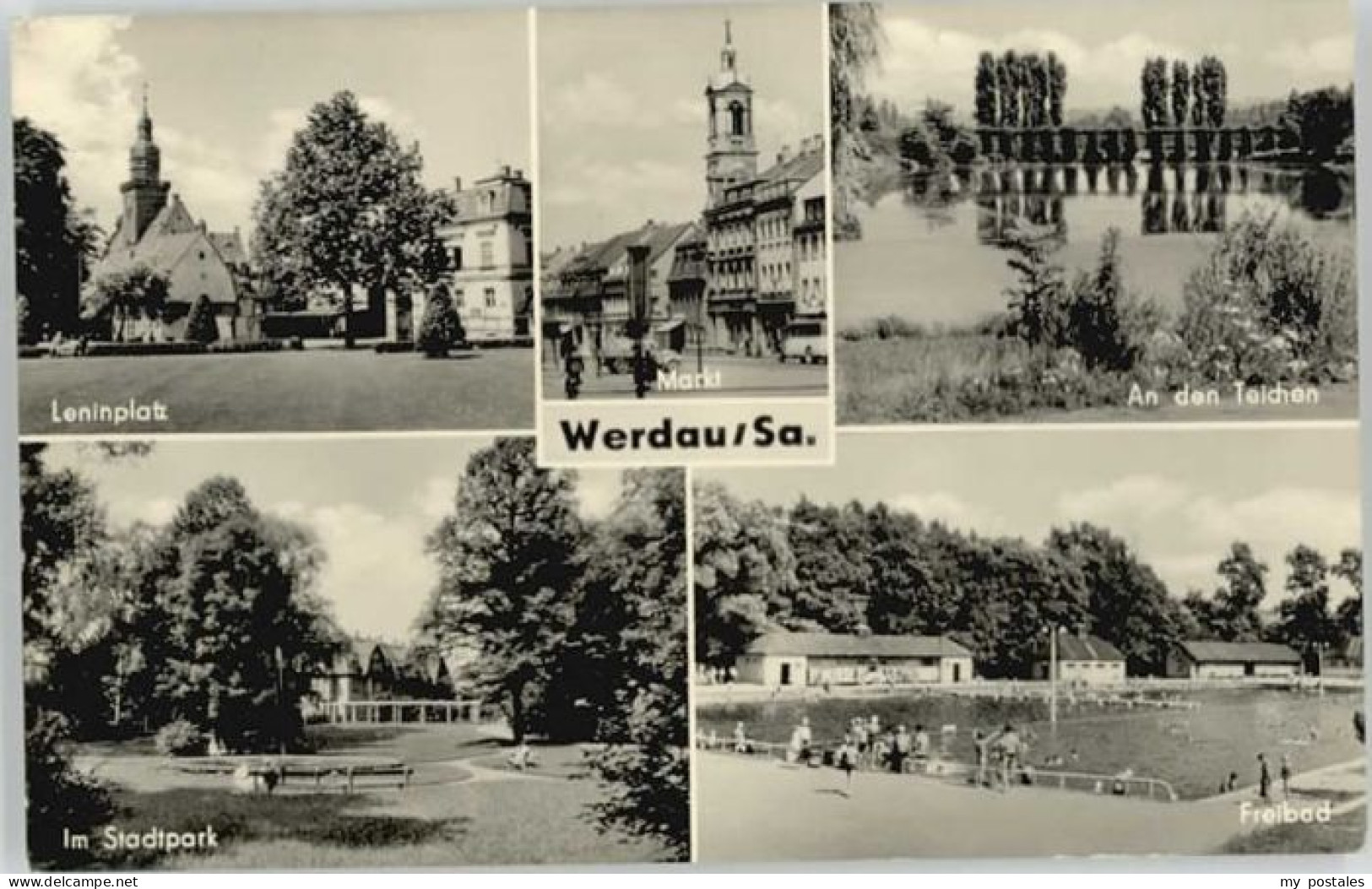 70135675 Werdau Sachsen Werdau Sachsen Leninplatz X Werdau - Werdau
