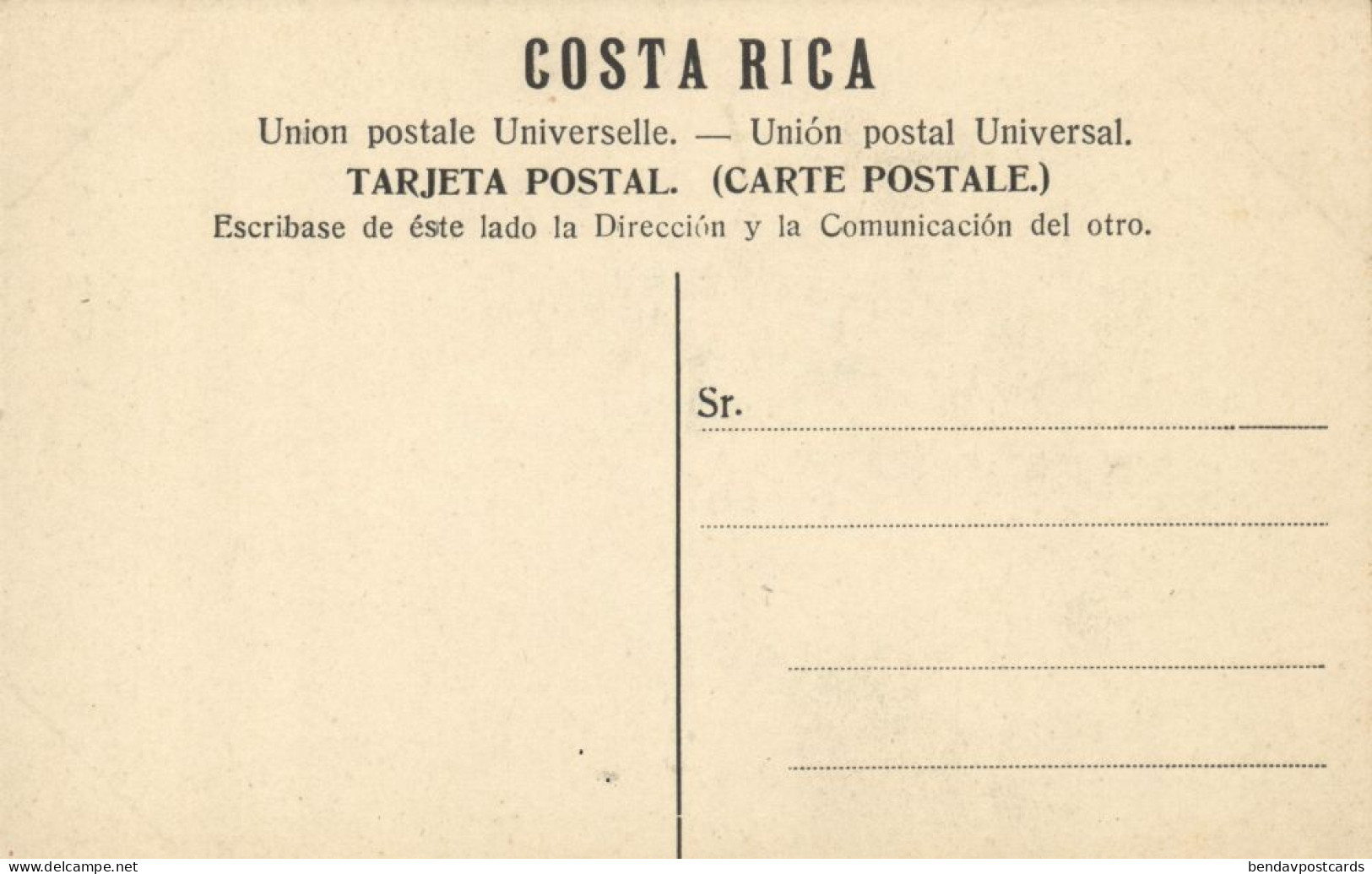 Costa Rica, C.A., Cortando Bananas (1910s) Postcard - Costa Rica