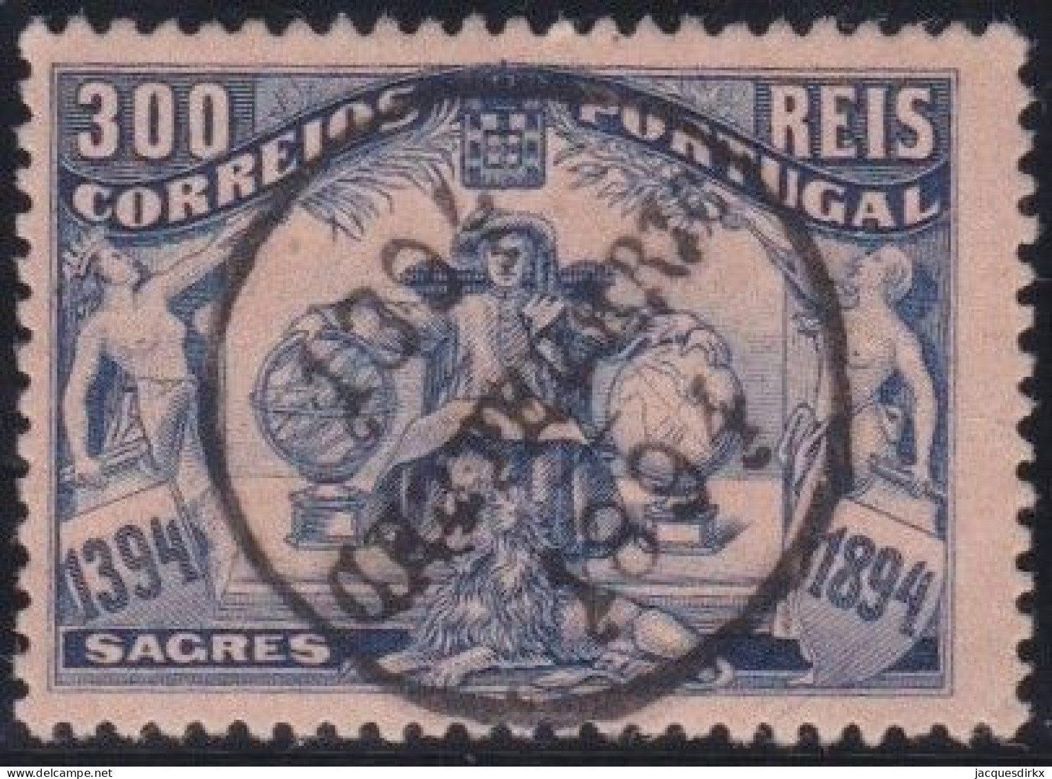 Portugal      .    Y&T       .     106 (2 Scans)    .     O      .     Cancelled - Used Stamps