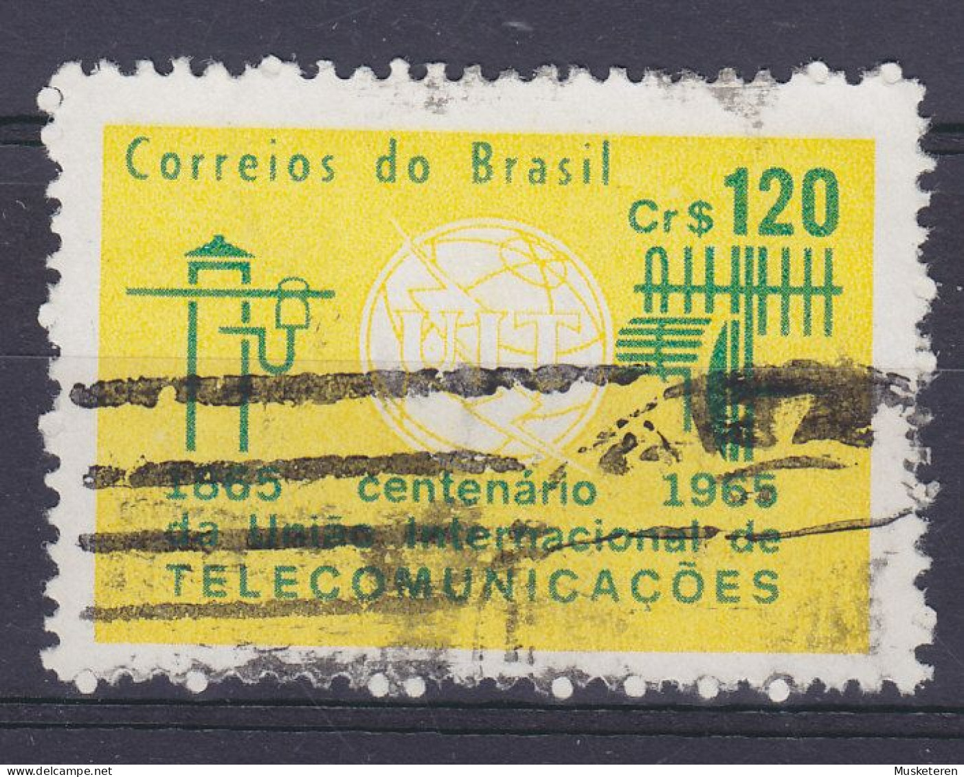 Brazil 1965 Mi. 1078, Internationale Fernmeldeunion (ITU) (o) - Used Stamps