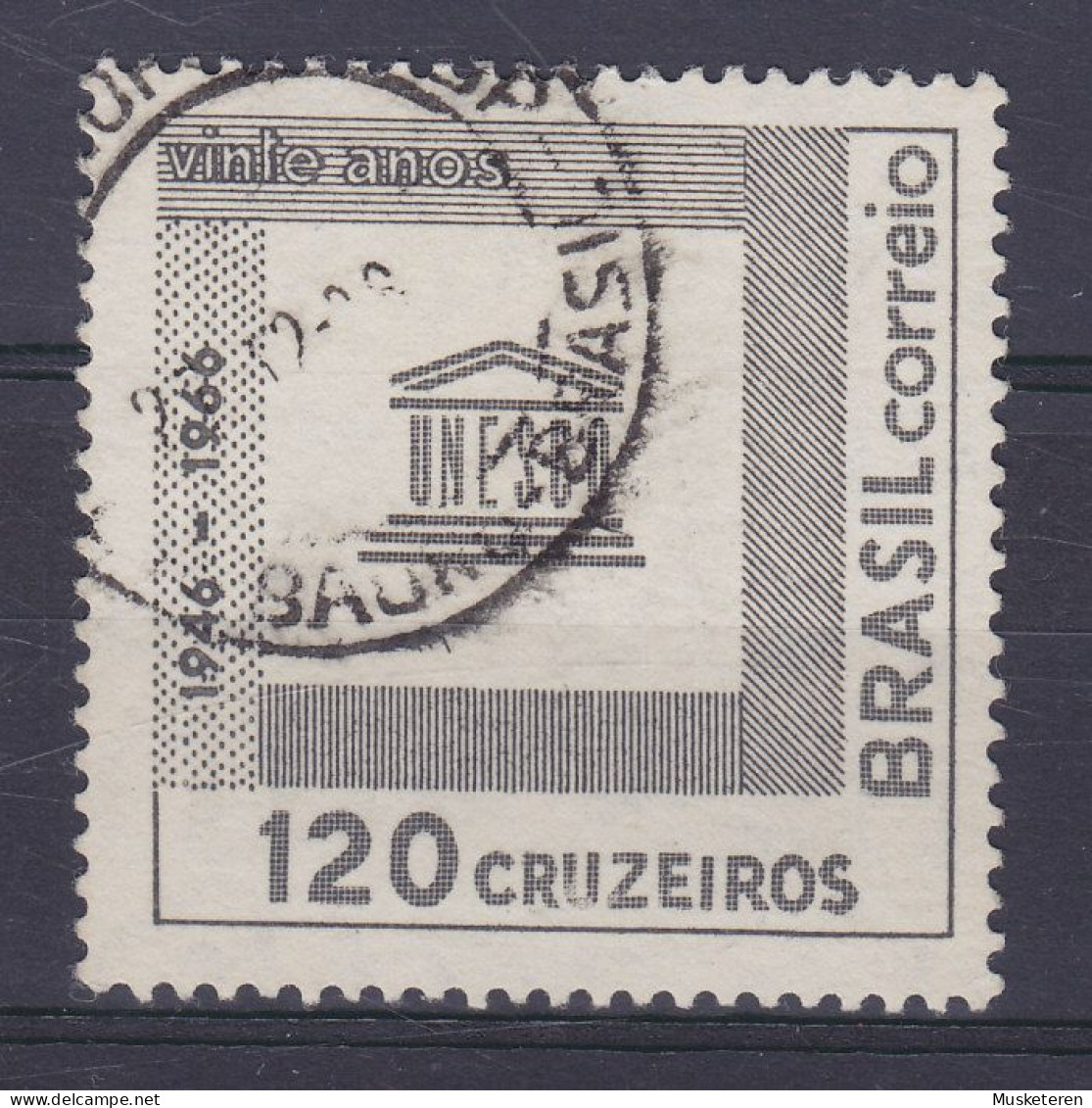 Brazil 1966 Mi. 1119, UNESCO (o) - Gebruikt