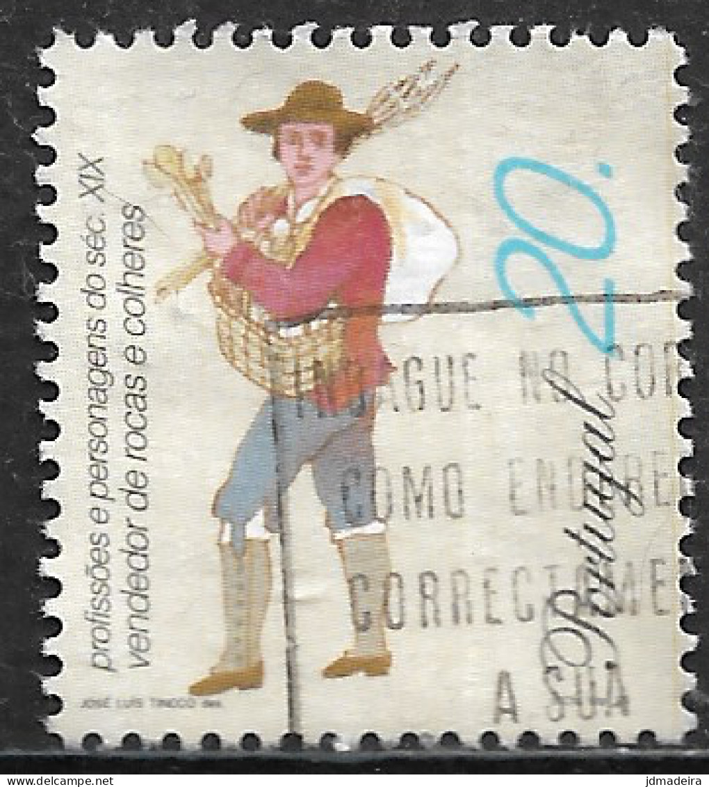 Portugal – 1995 Professions And Characters 20. Used Stamp - Usati