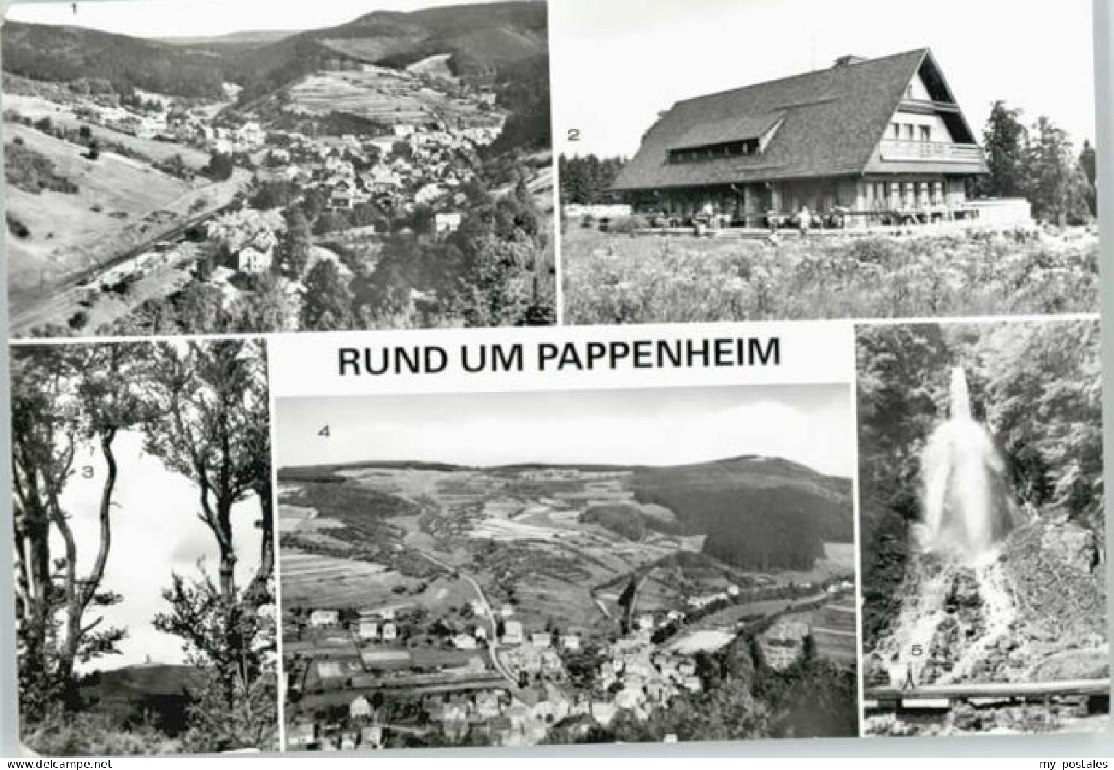 70133787 Pappenheim Pappenheim Heuberghaus Trusetaler Wasserfall X Pappenheim - Pappenheim