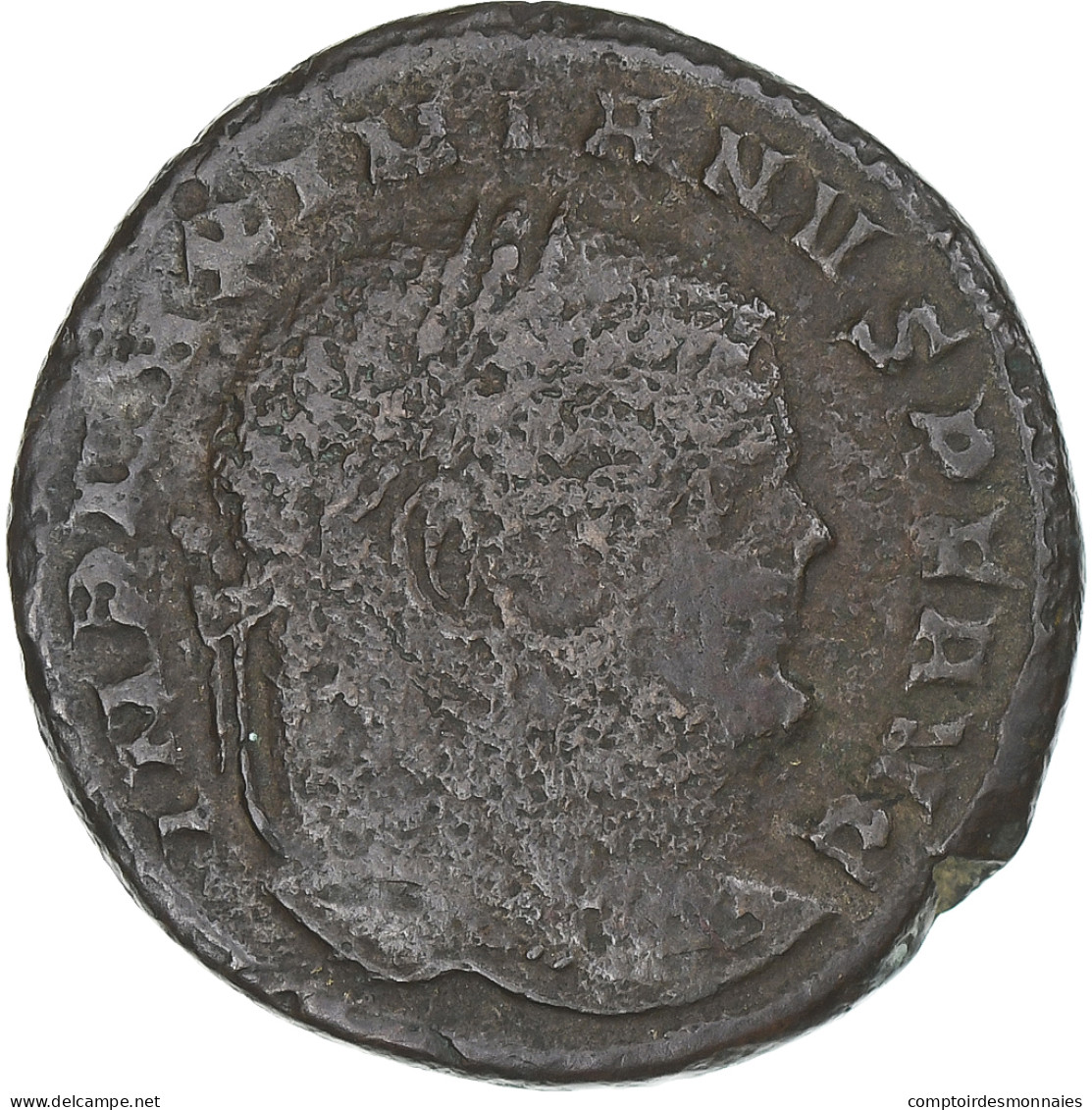 Maximien Hercule, Follis, 304-305, Aquilée, TTB, Bronze, RIC:39b - The Tetrarchy (284 AD To 307 AD)