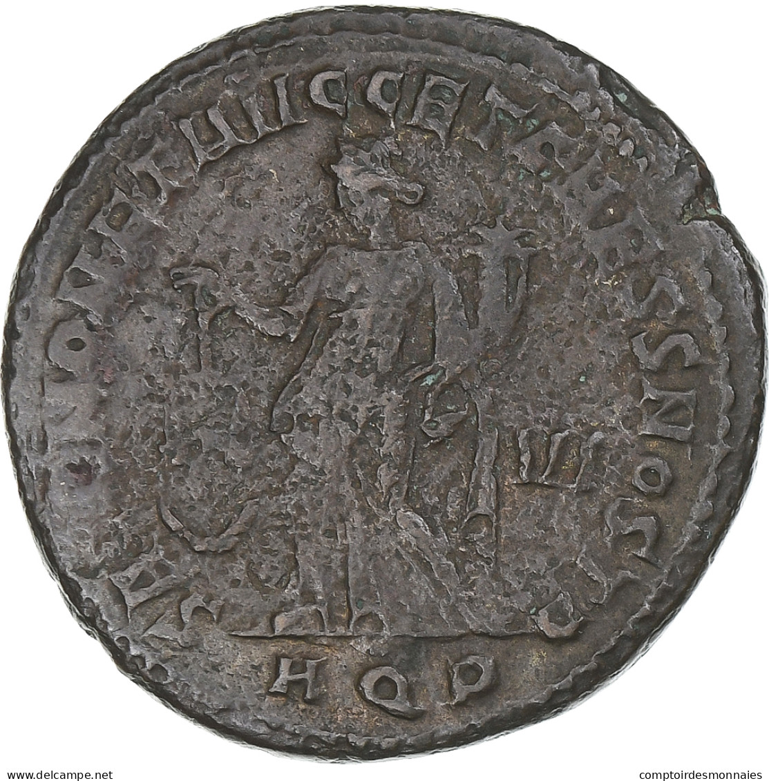 Maximien Hercule, Follis, 304-305, Aquilée, TTB, Bronze, RIC:39b - The Tetrarchy (284 AD To 307 AD)