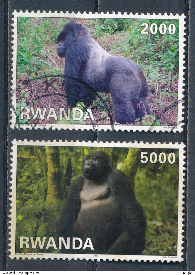 °°° RWANDA - Y&T N°1347/48 - 2010 °°° - Oblitérés