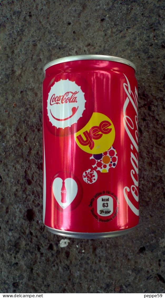 Lattina Italia - Coca Cola Yee - Mini Lattina Da  150 Ml.  - Vuota - Dosen