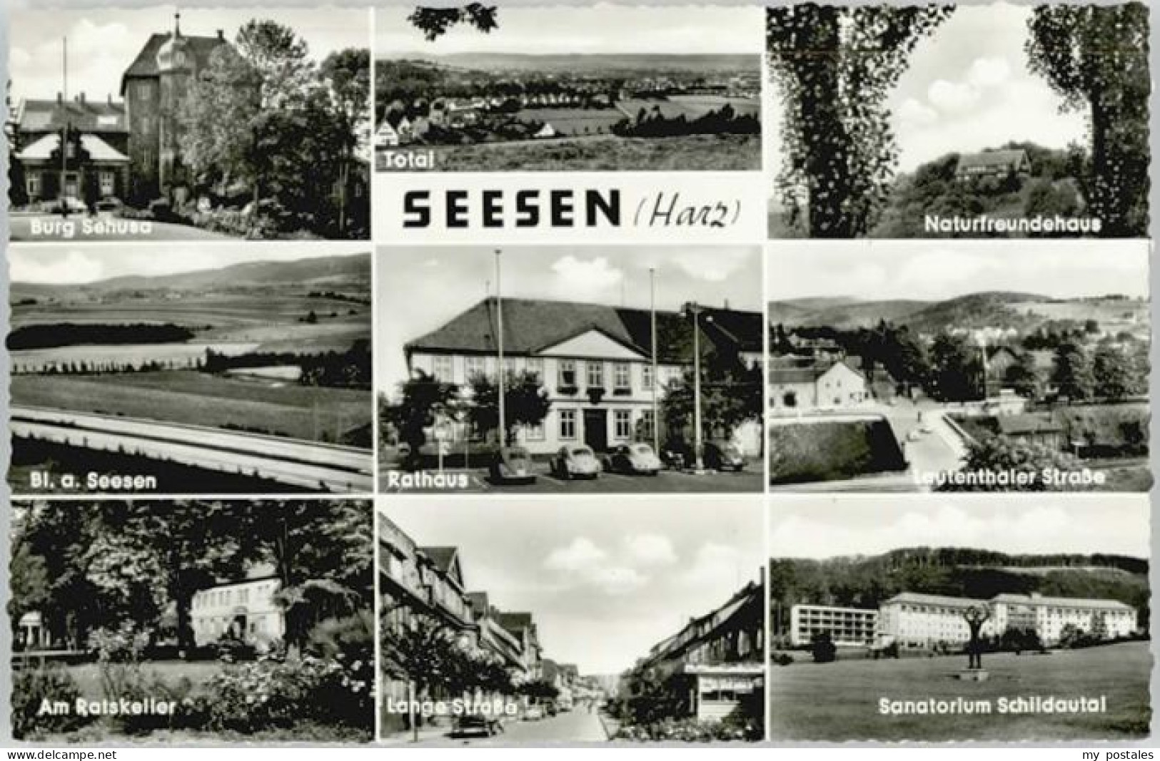 70132630 Seesen Harz Seesen Burg Sehusa Ratskeller Sanatorium Schildautal * Sees - Seesen