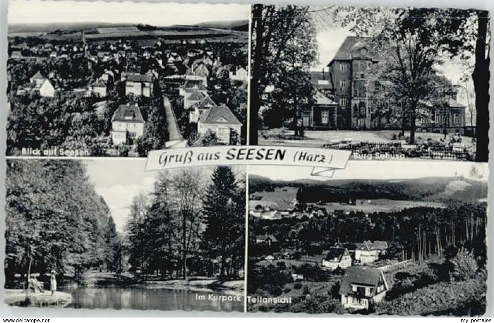 70132613 Seesen Harz Seesen Kurpark Burg Sehusa * Seesen - Seesen