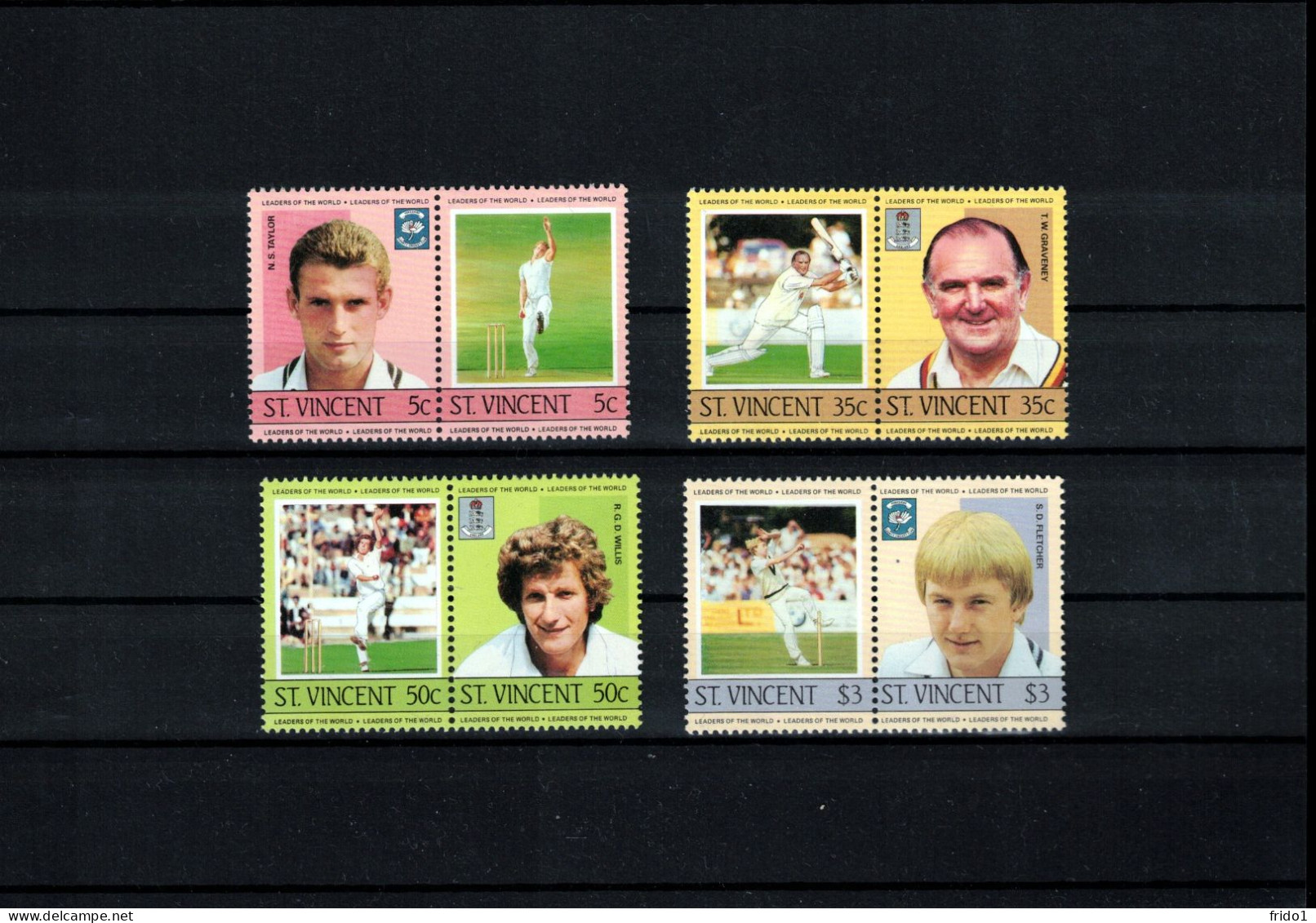 St. Vincent 1985 Cricket Postfrisch / MNH - Cricket