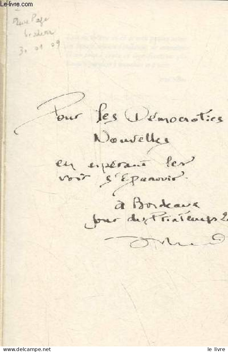 Du Sacrifice Présenté Comme L'un Des Divertissements Possibles - Dédicacé Par L'auteur. - Latrille Sylvie - 1996 - Livres Dédicacés