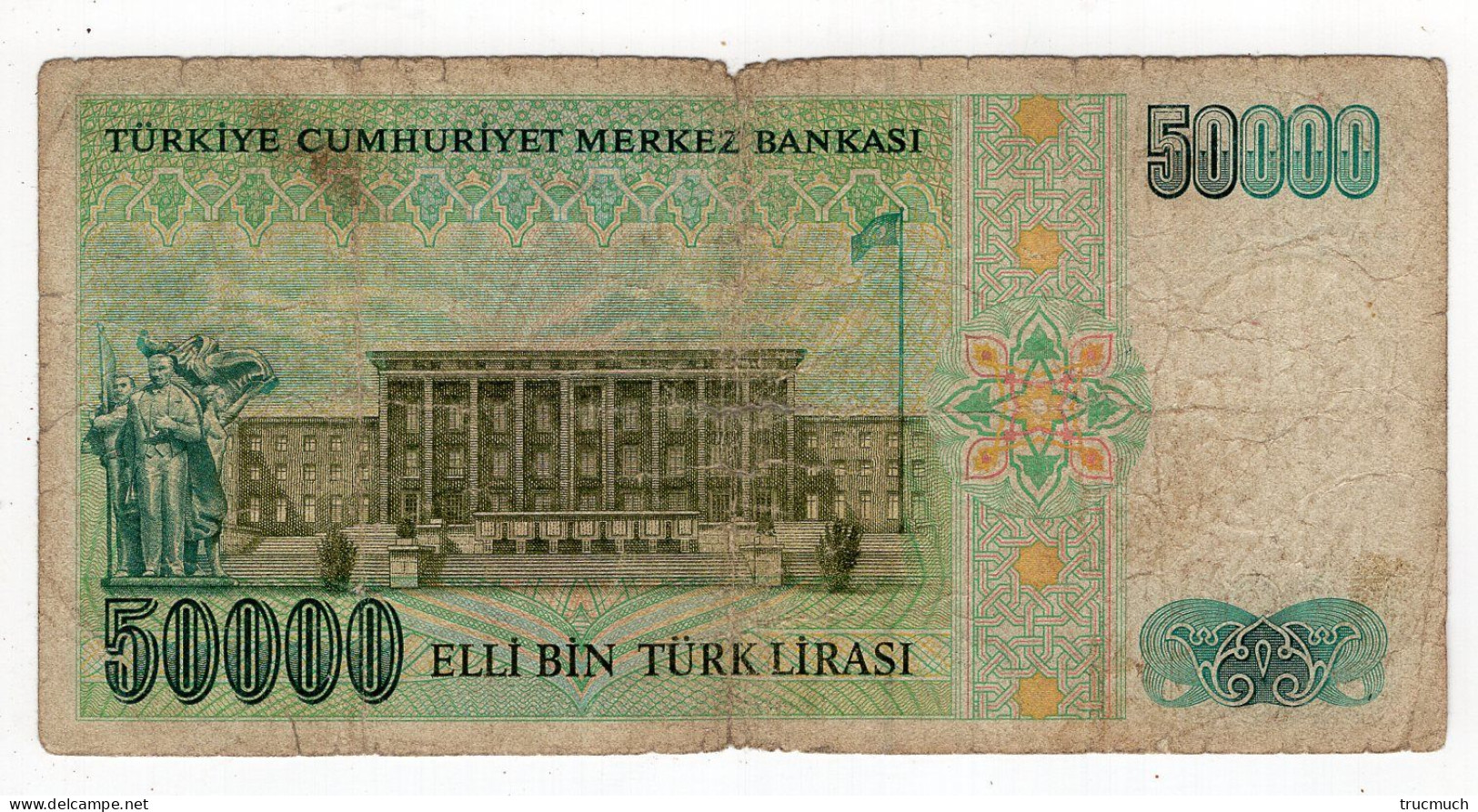 106 - TURQUIE - 50000 LIRASI - Turquie