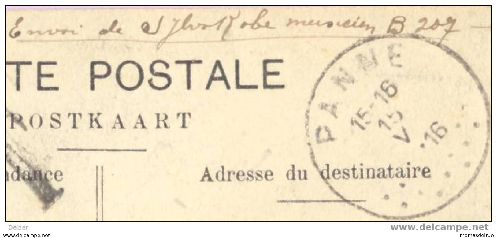 Zb959: Postkaart:LAPANNE Une Rue Du Village: Geweigerd Als S.M. Taks Niet Geïnd: > F - Zona No Ocupada