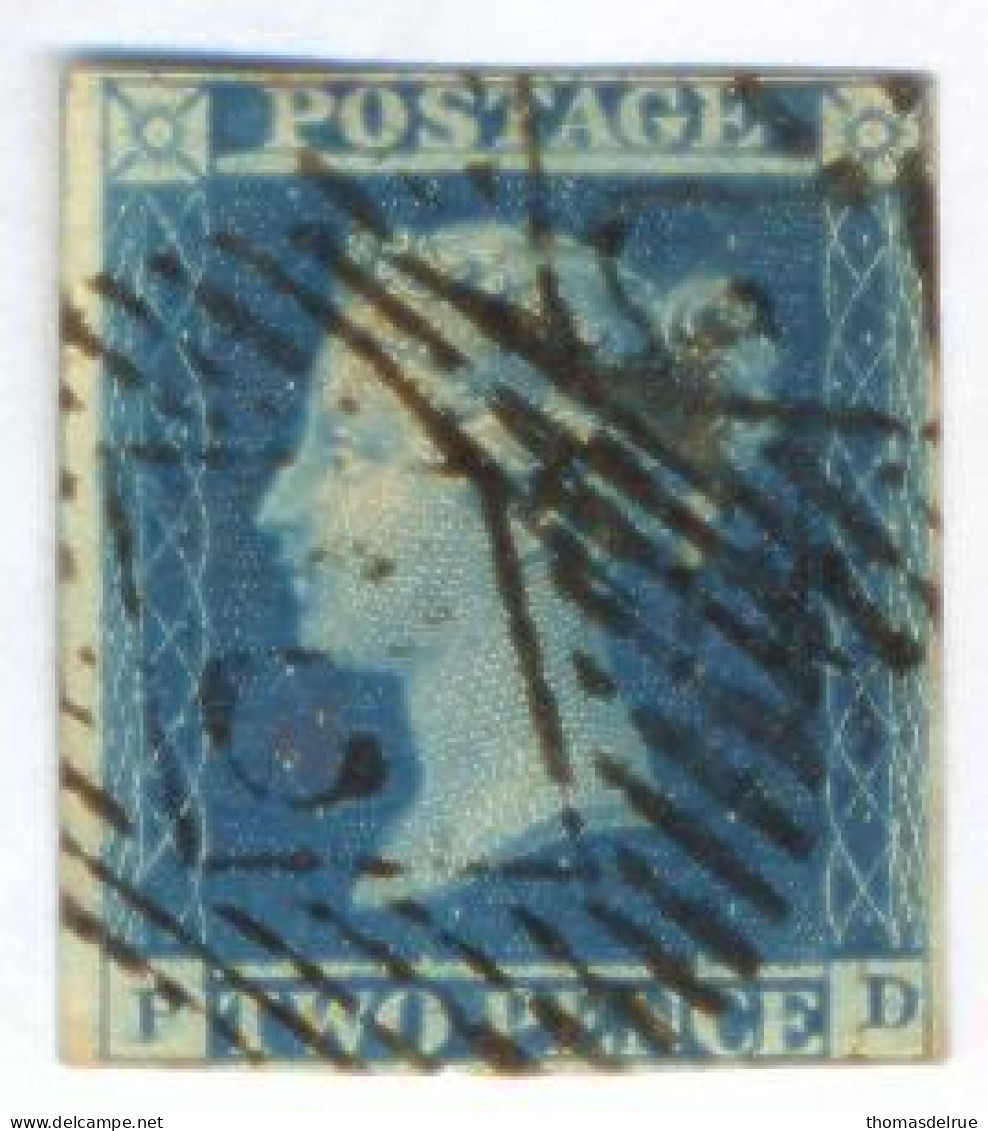 Ua742:    P__D  : Plate 3 - Used Stamps