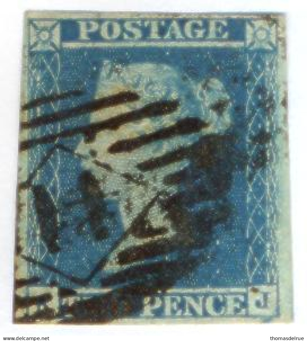 Ua745:   K__J  : Plate 3 - Used Stamps