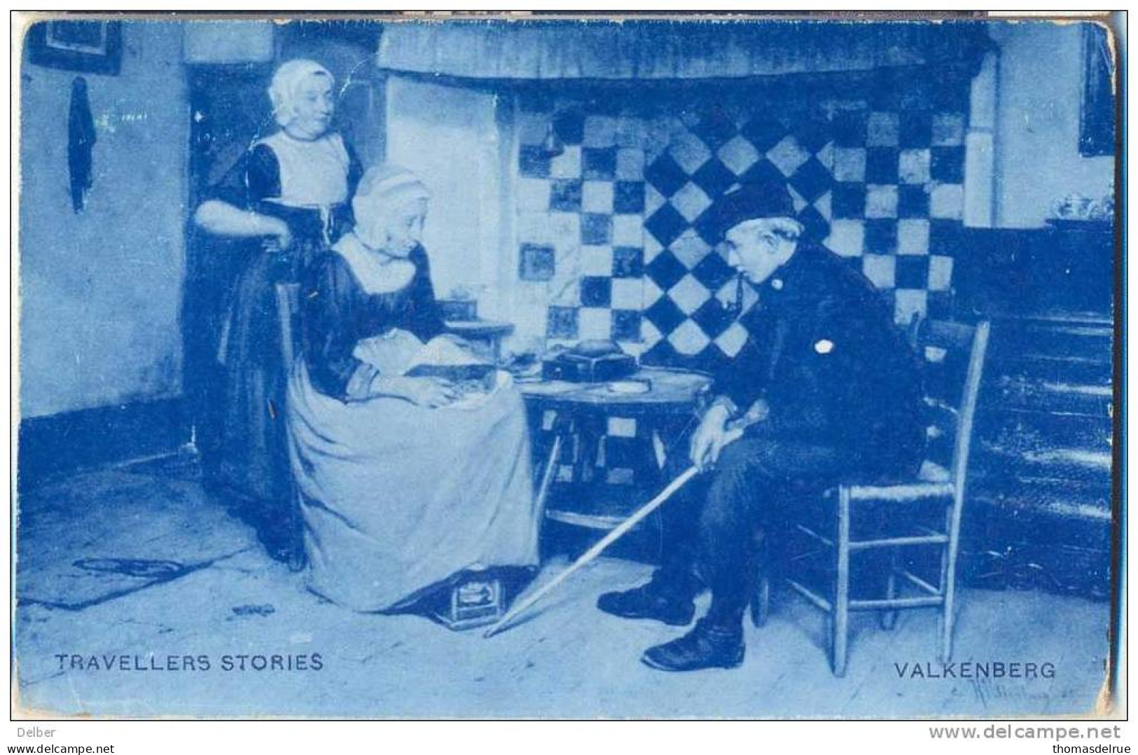 _G868: TRAVELLERS STORIES  VALKENBERG ( Truck  & Sons " Delft" POSTCARDS N° 6726 - Fauquembergues