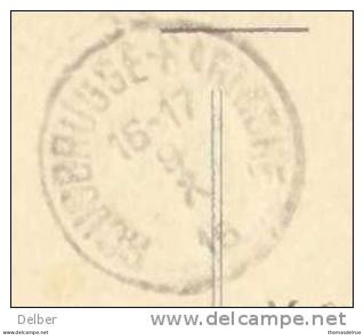 Zv777: CAYEUX-sur-Mer:met 5ct Semeuse > Beveren S/Yzer: ROUSBRUGGE-HARINGHE  9 X 16 - Niet-bezet Gebied