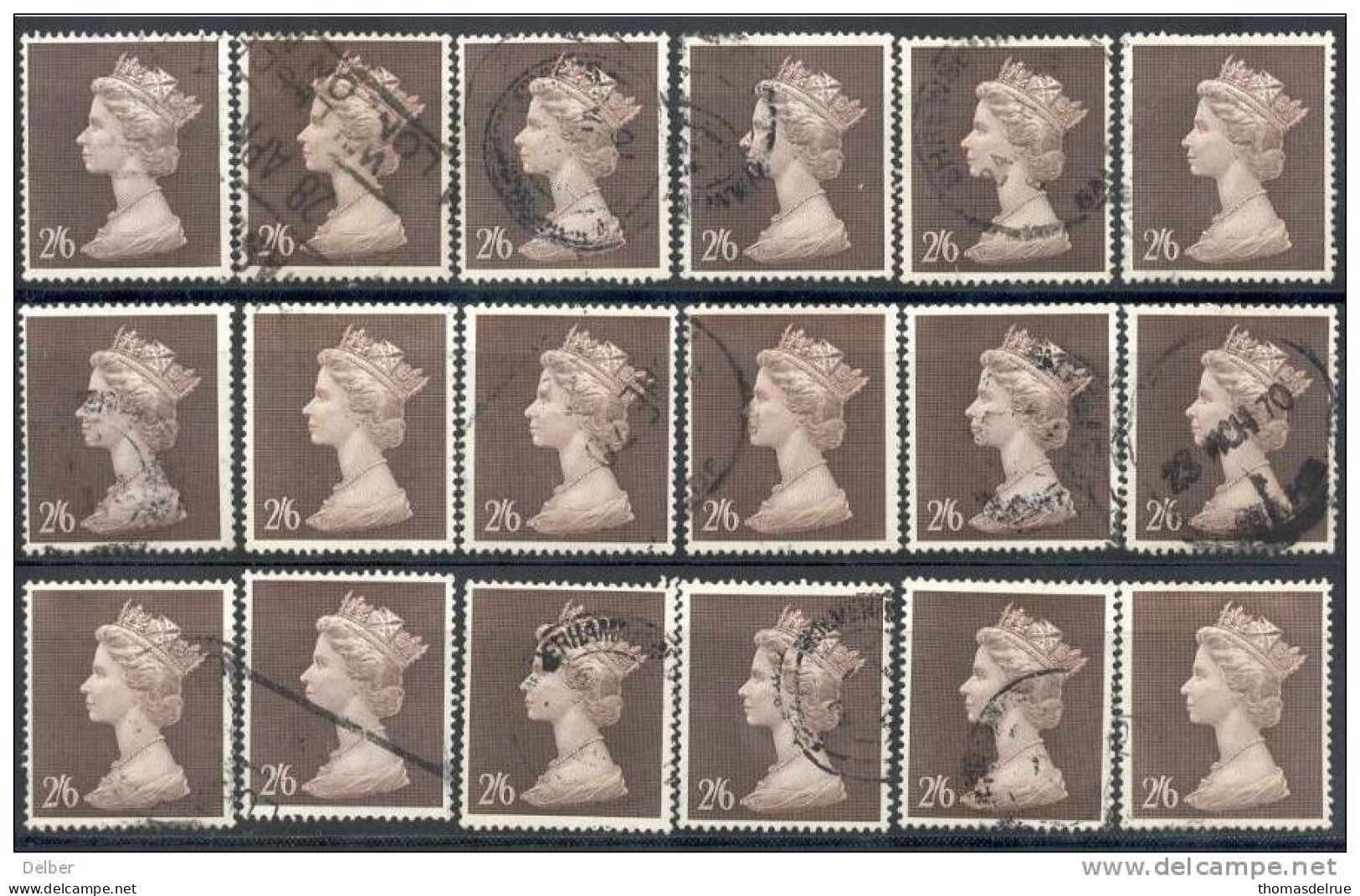 Sw62: Lot: 18x  SG N° 787 - Other & Unclassified