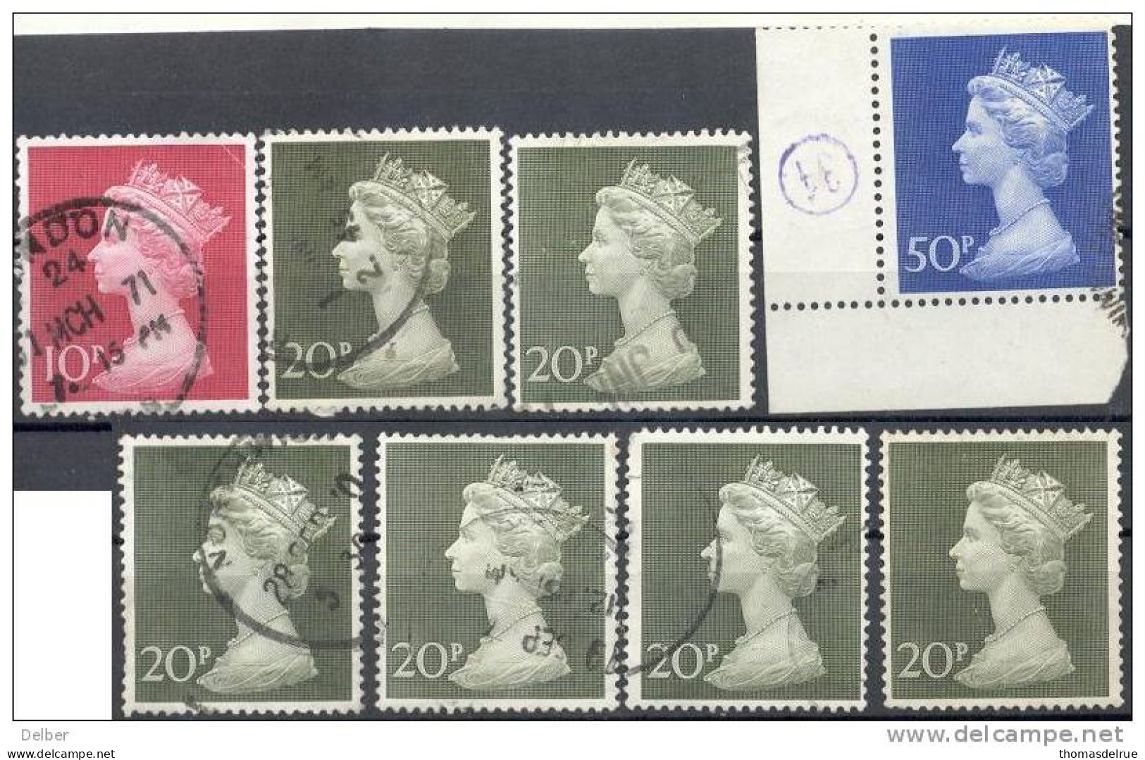 Sw71: Lot: 8 Stamps - Sonstige & Ohne Zuordnung