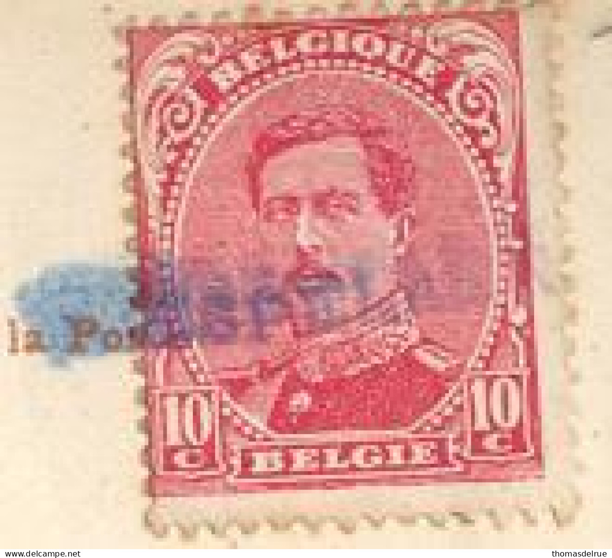 Ap131: N°138: [°]: Lijnnaamstempel:  WESPELAER: Noodstempel - Foruna (1919)