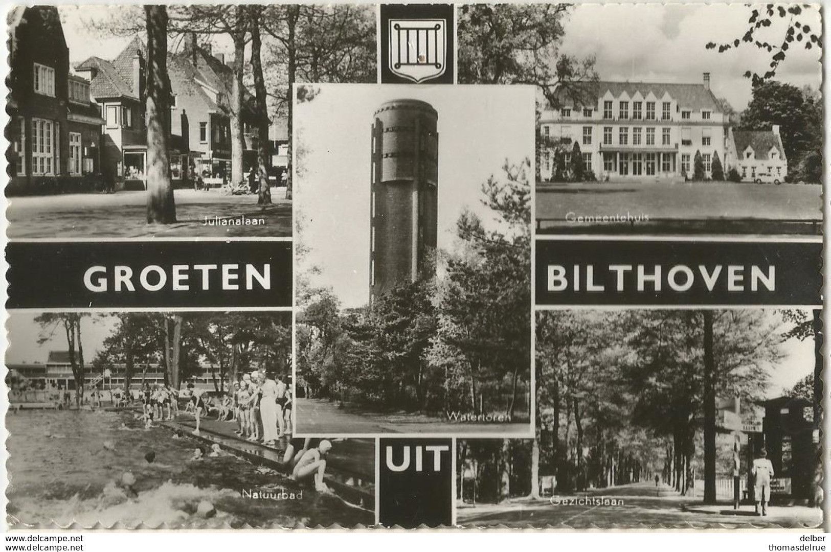 8Eb-855:  GROETEN Uit BILTHOVEN :  1963 - Bilthoven