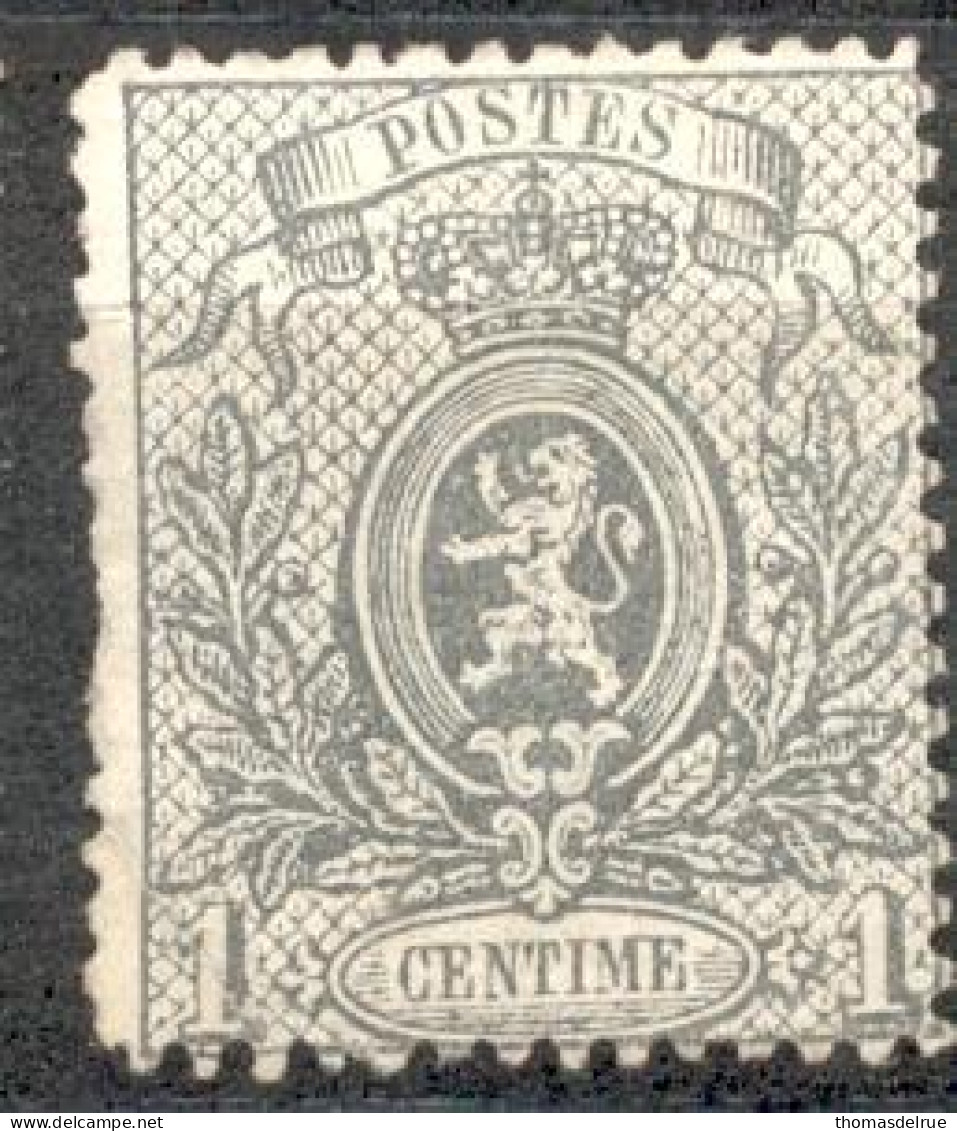 Mm73:N°23A:t15: 2°keuze: [(*)]:zonder Gom - 1866-1867 Petit Lion (Kleiner Löwe)