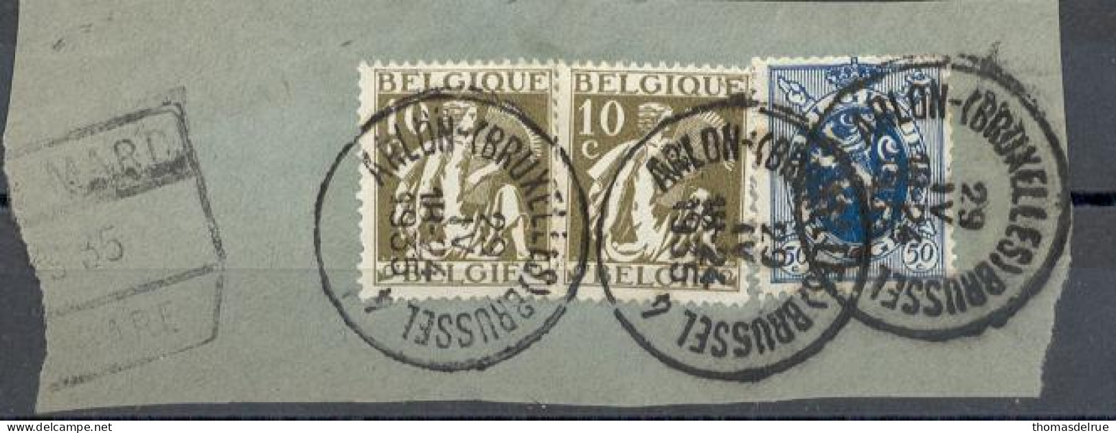 Sw326: N° 326 Met Afstempeling: ARLON(-BRUXELLES-BRUSSEL 4 - 1932 Cérès Et Mercure