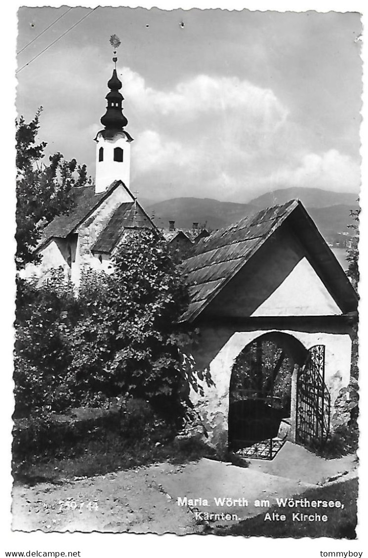 CPA Maria Wörth Am Wörthersee, Alte Kirche - Maria Wörth