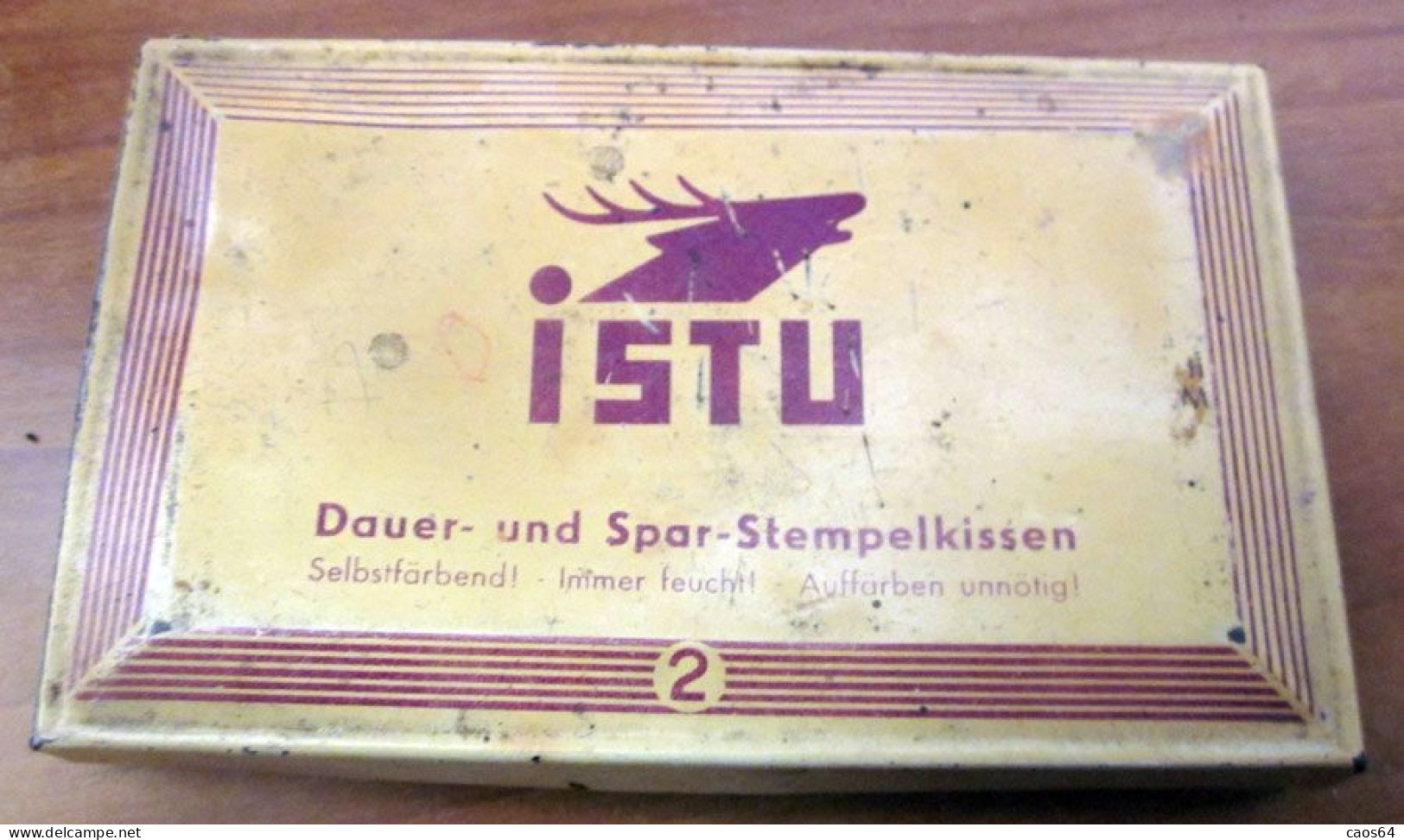 Cuscinetto Per Timbri ISTU Vintage - Stempel & Siegel