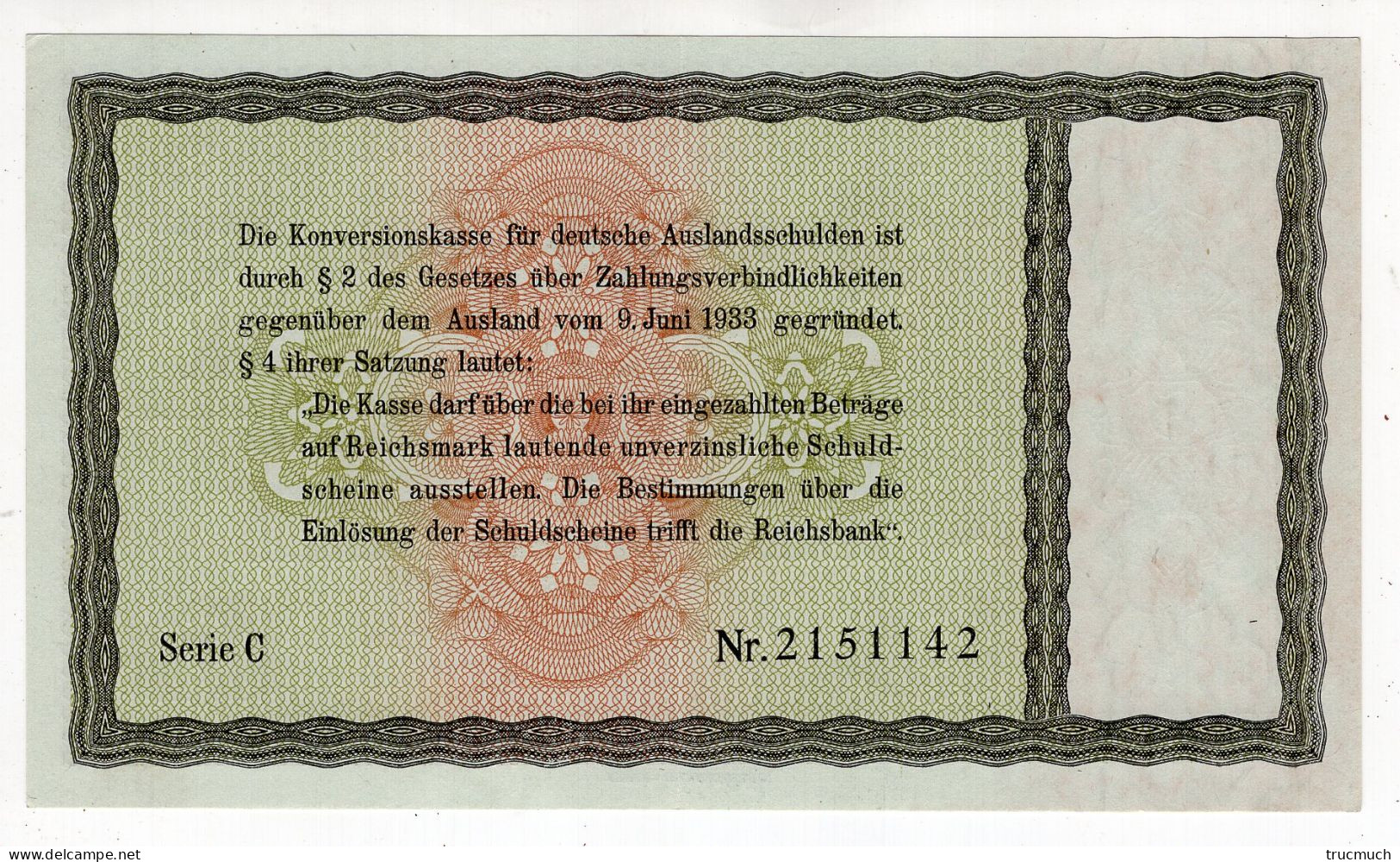 110 - ALLEMAGNE - 5 Reichsmark - 28.08.1933 - 5 Reichsmark