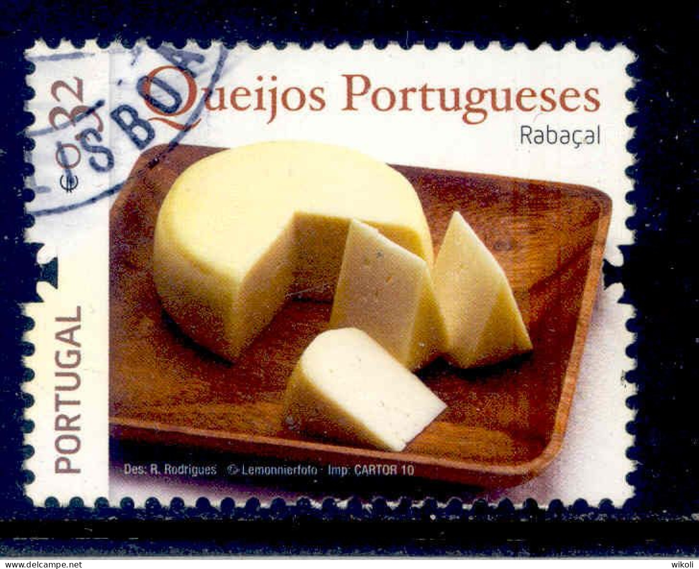 ! ! Portugal - 2010 Cheese - Af. 3979 - Used - Oblitérés