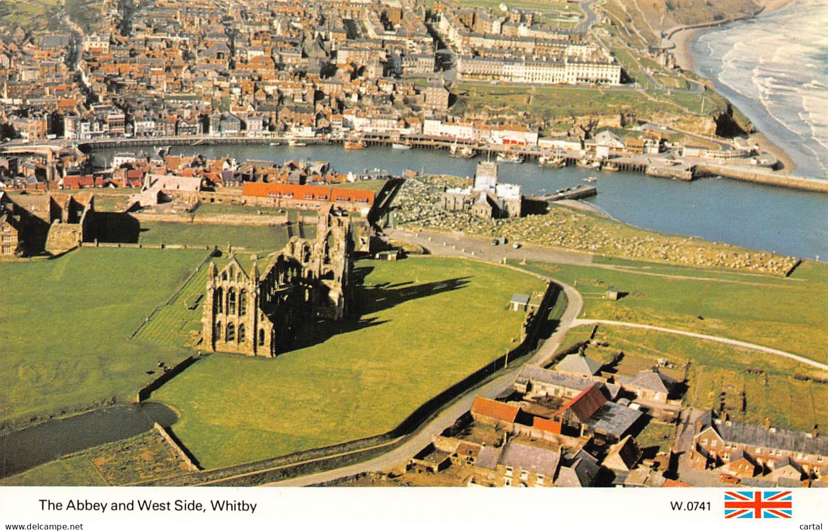 WHITBY - The Abbey And West Side - Whitby