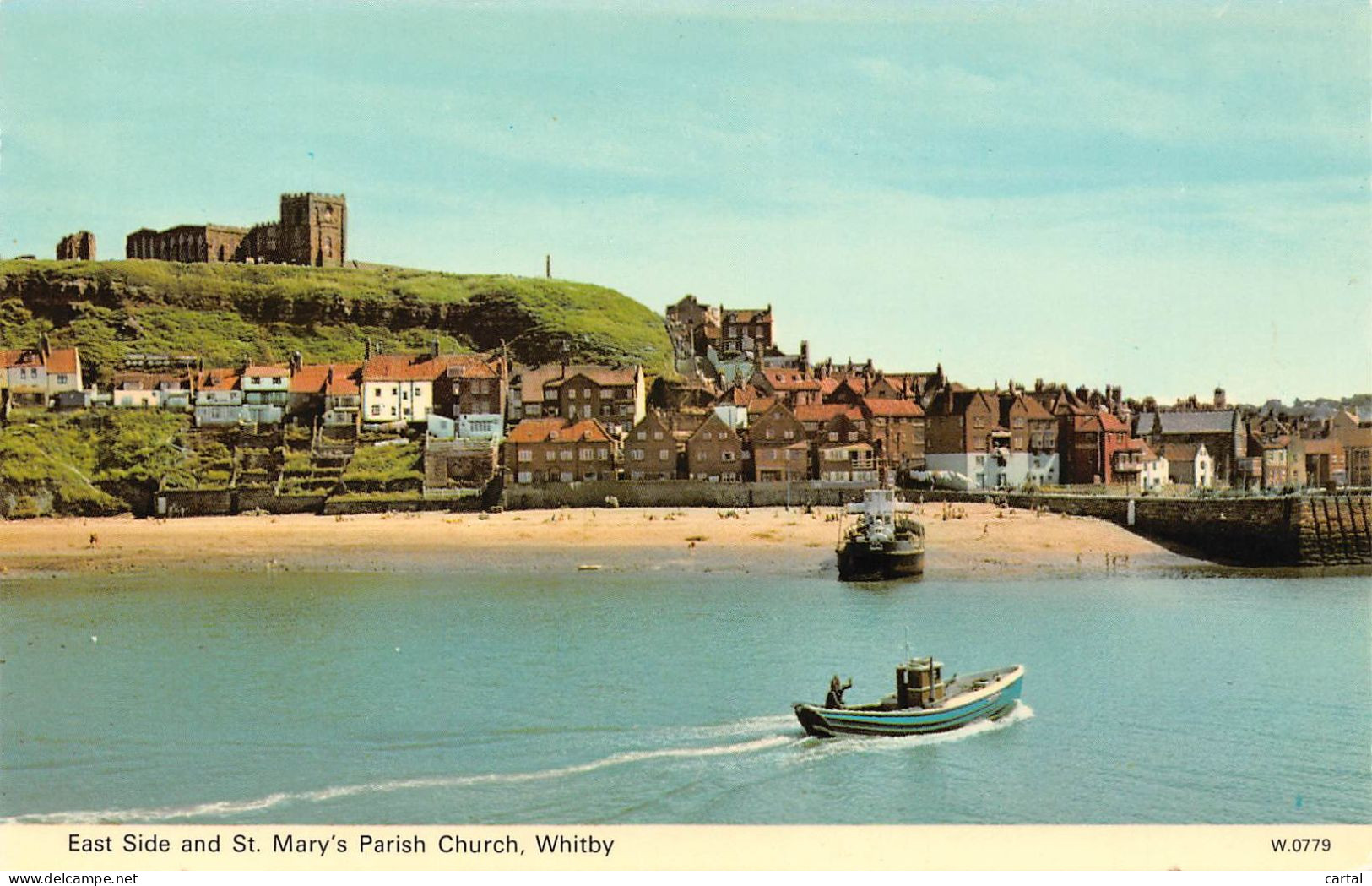 WHITBY - East Side And St. Mary's Parish Church - Whitby