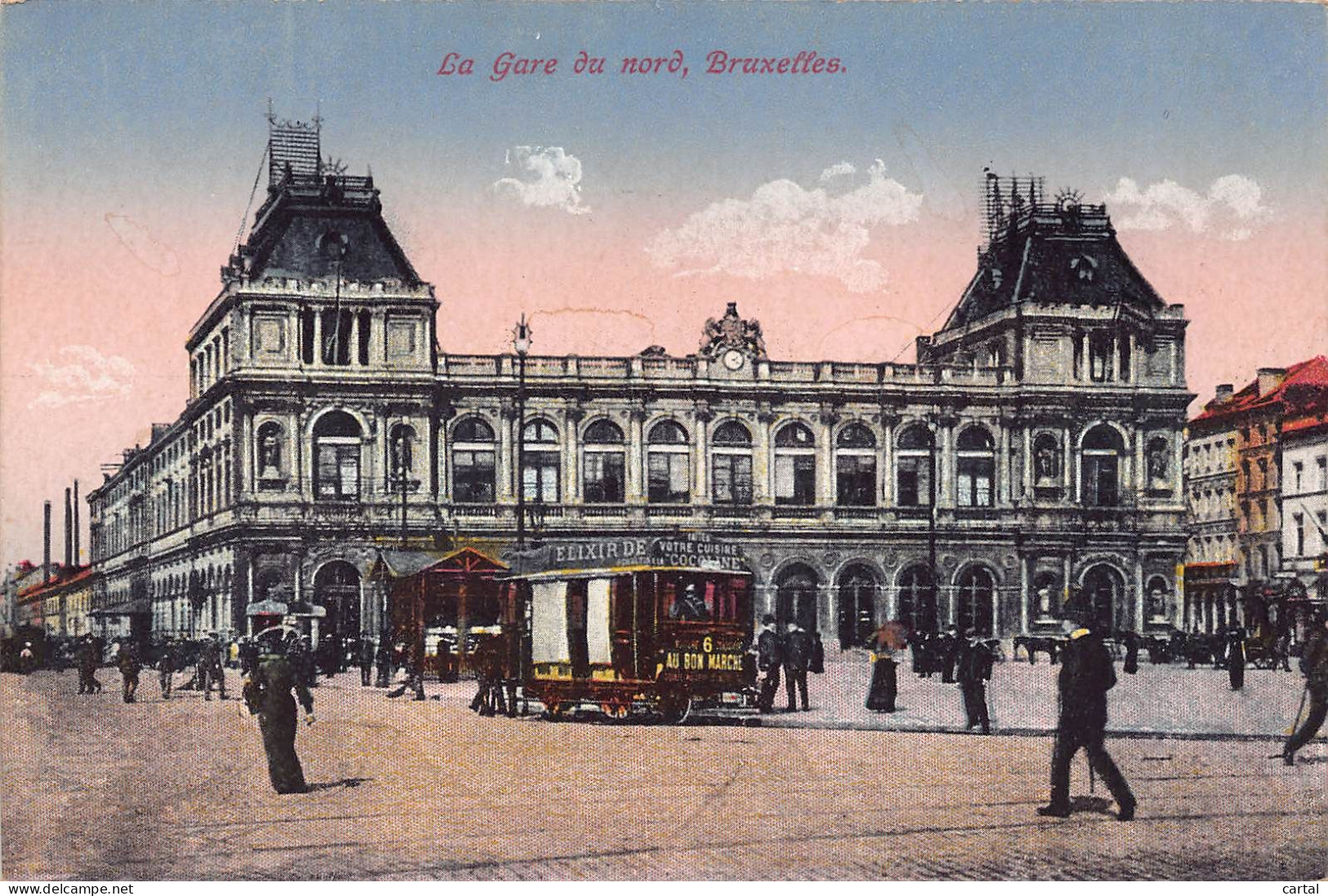 BRUXELLES - La Gare Du Nord - Transport (rail) - Stations