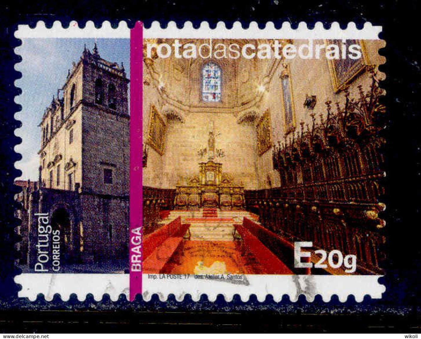 ! ! Portugal - 2017 Church - Af. 4811 - Used - Oblitérés