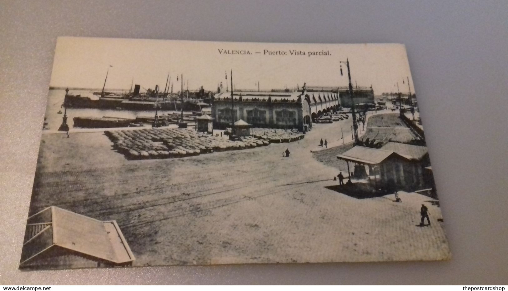 SPAIN - VALENCIA PUERTO. VISTA PARCIAL UNUSED - Valencia