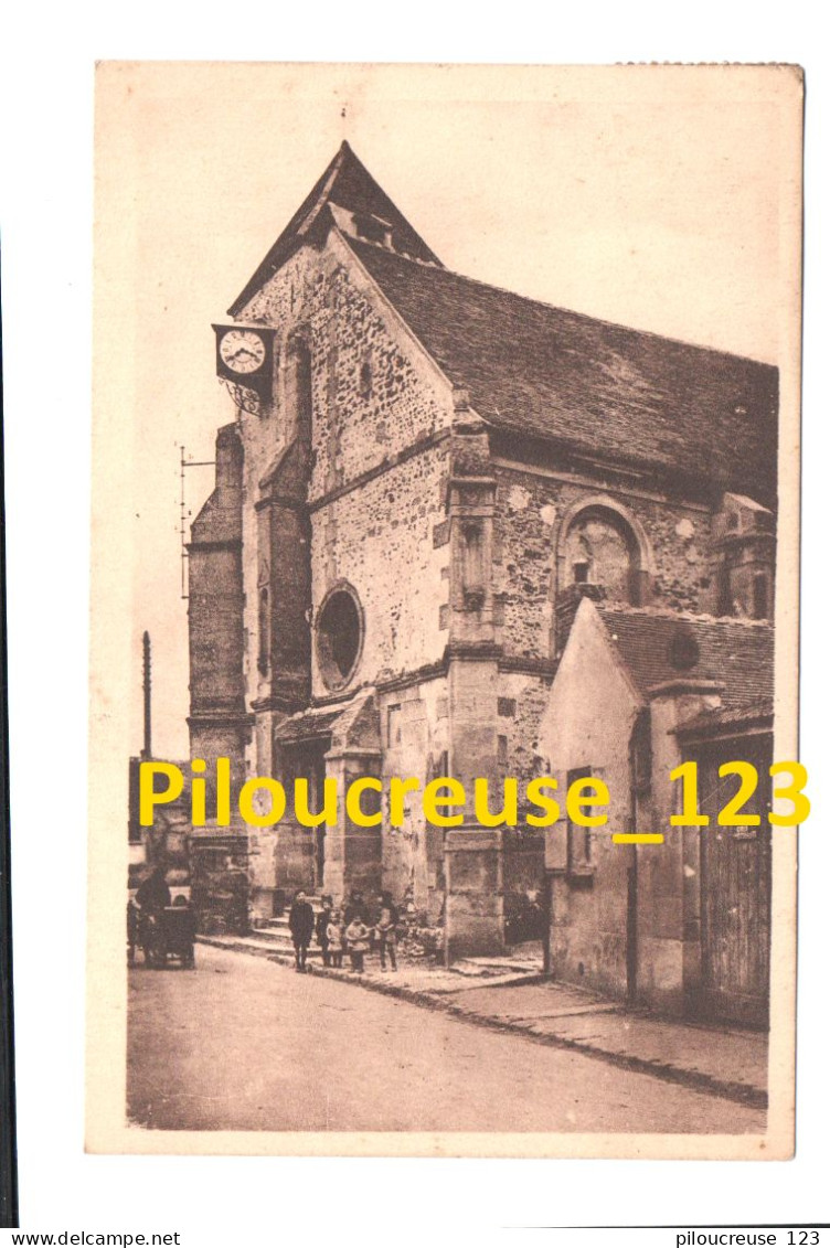 78 Yvelines - PORCHEVILLE - " L'Eglise " - Animation - Enfants - Porcheville