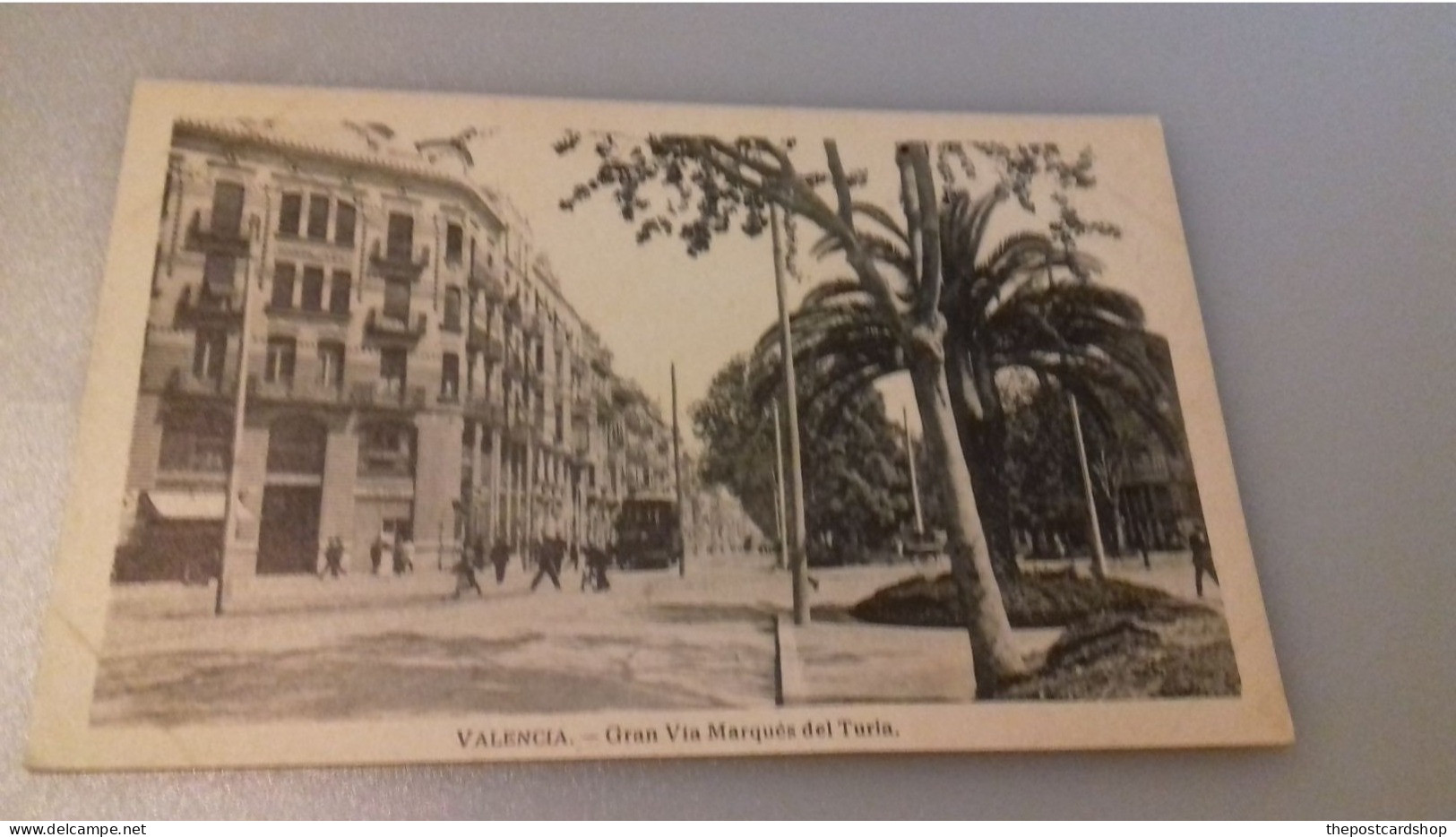 SPAIN - VALENCIA GRAN VIA MARQUES DEL TURIA UNUSED - Valencia