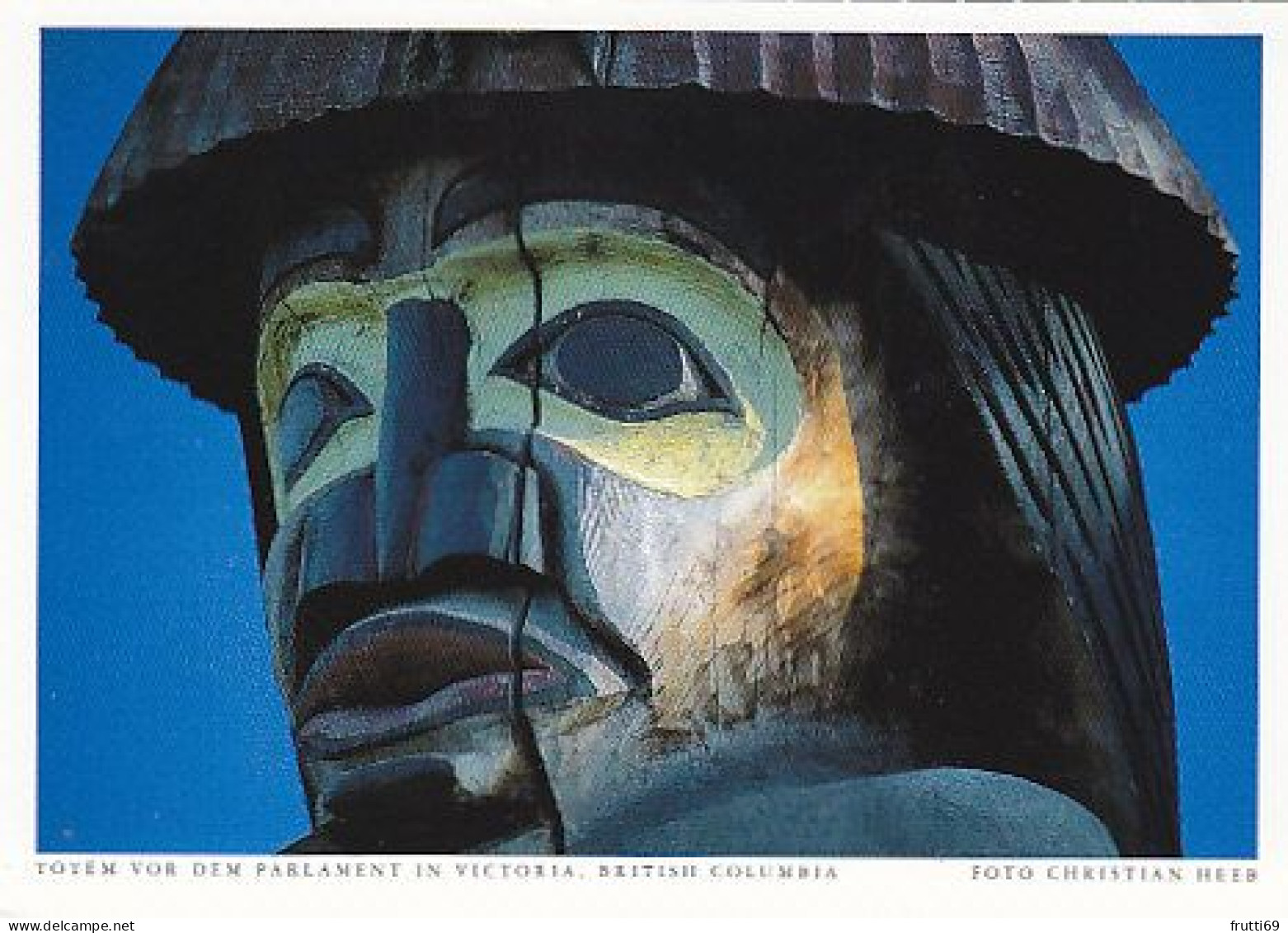 AK 181601 CANADA - British Columbia - Totem Vor Dem Parlament In Victoria - Victoria