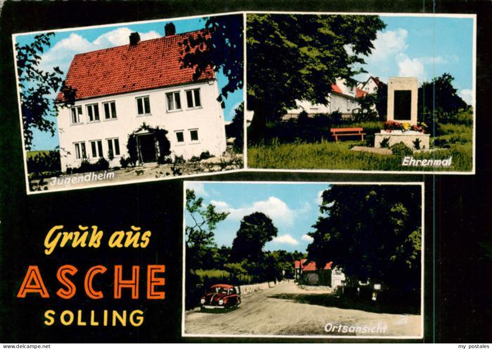 73937548 Asche Jugendheim Ehrenmal Ortspartie - Hardegsen