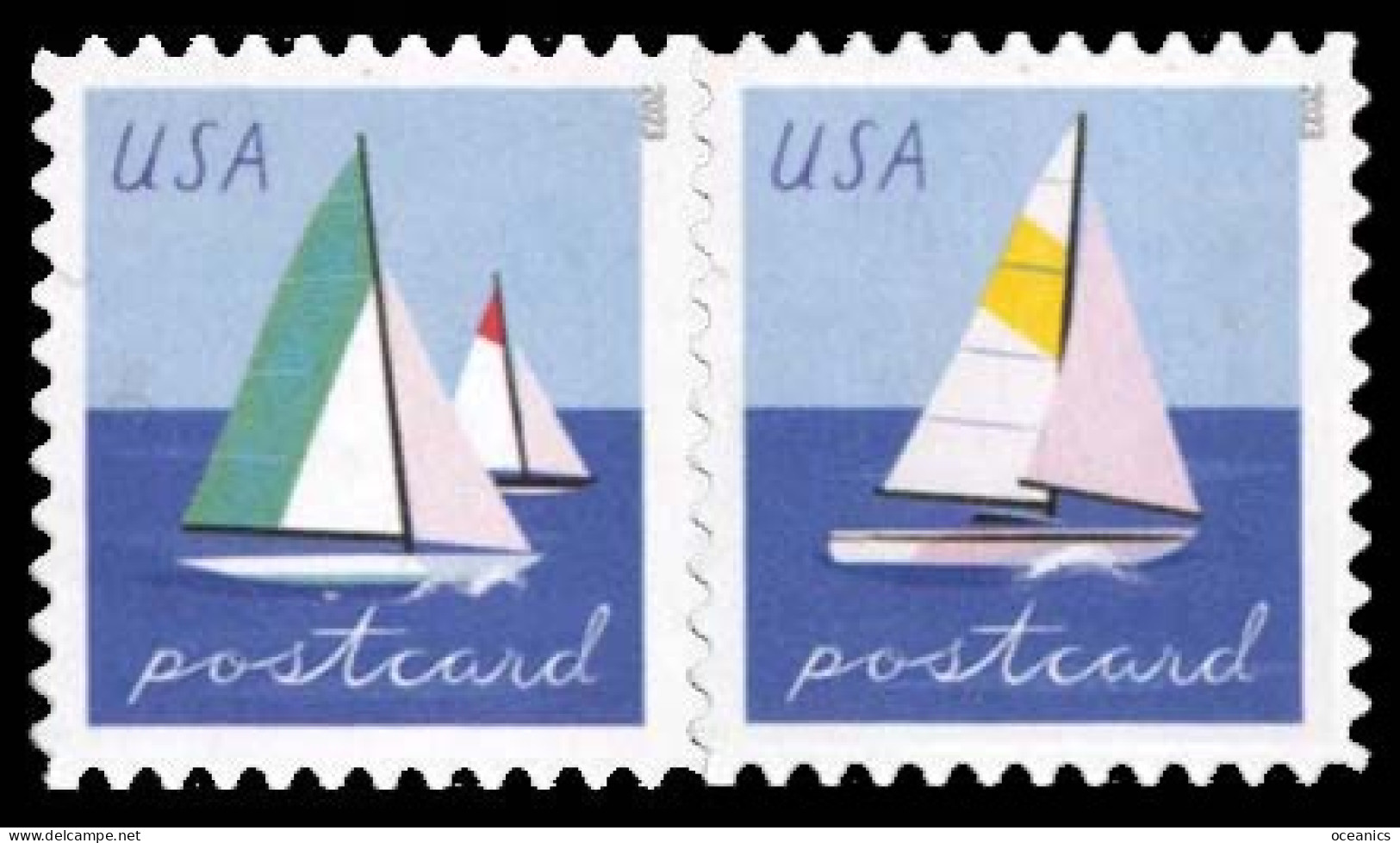 Etats-Unis / United States (Scott No.5747-48 - Sailboats) [**] - Ongebruikt
